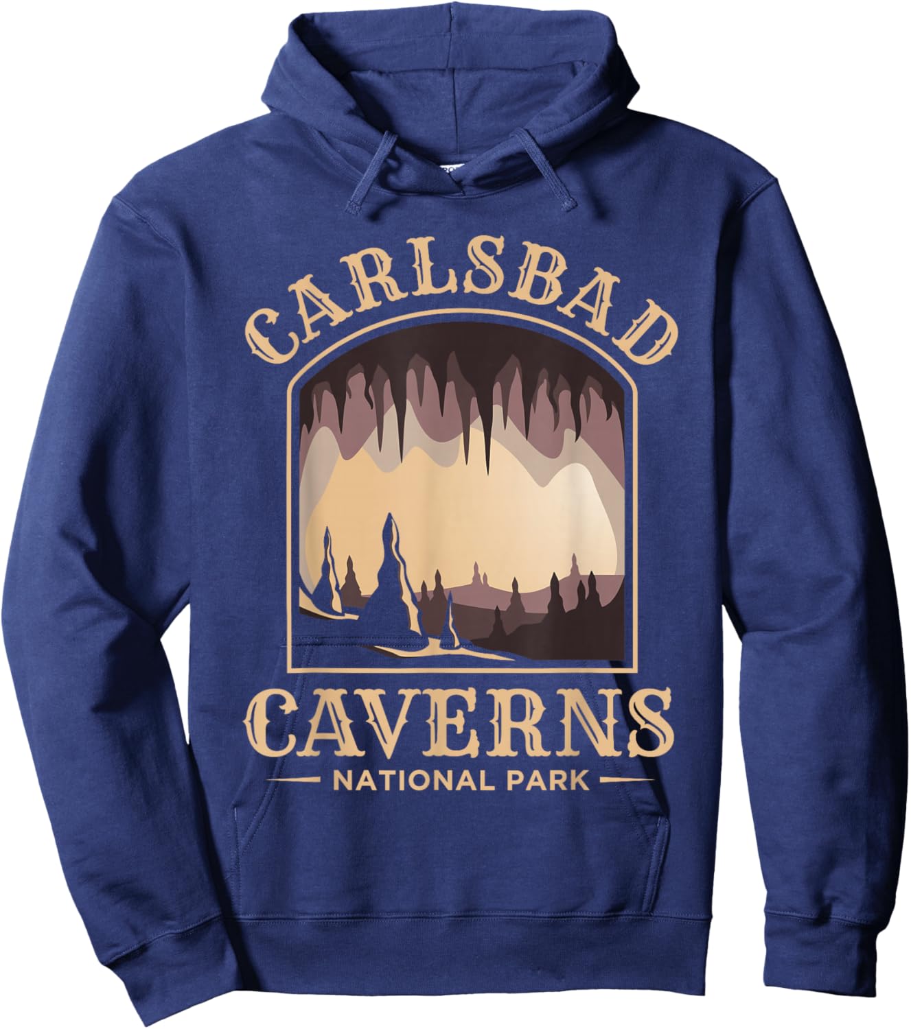 Carlsbad Caverns National Park US New Mexico Hoodie - Hoodie | Navy