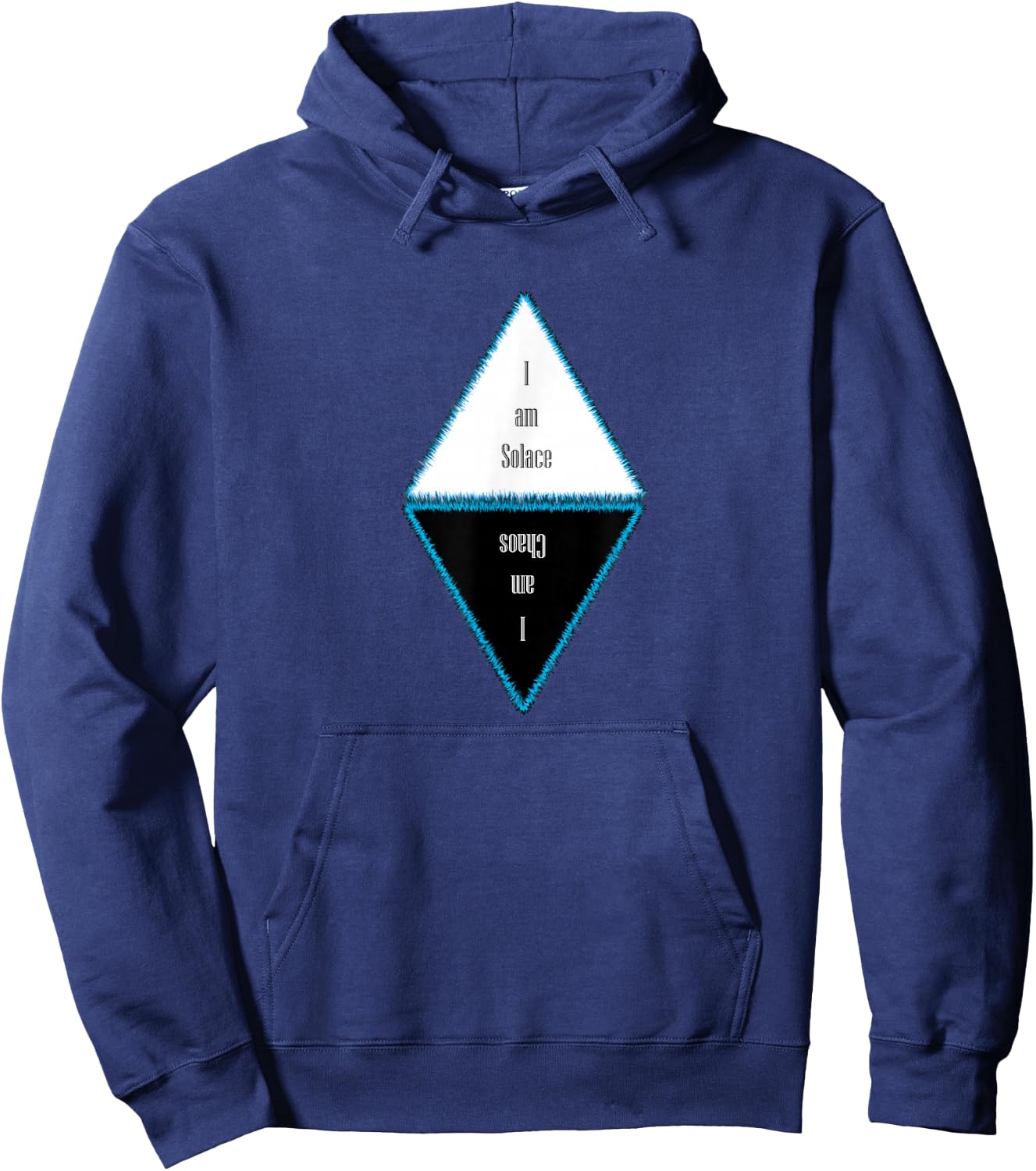 Set It Off Duality Diamond Hoodie - Hoodie | Navy