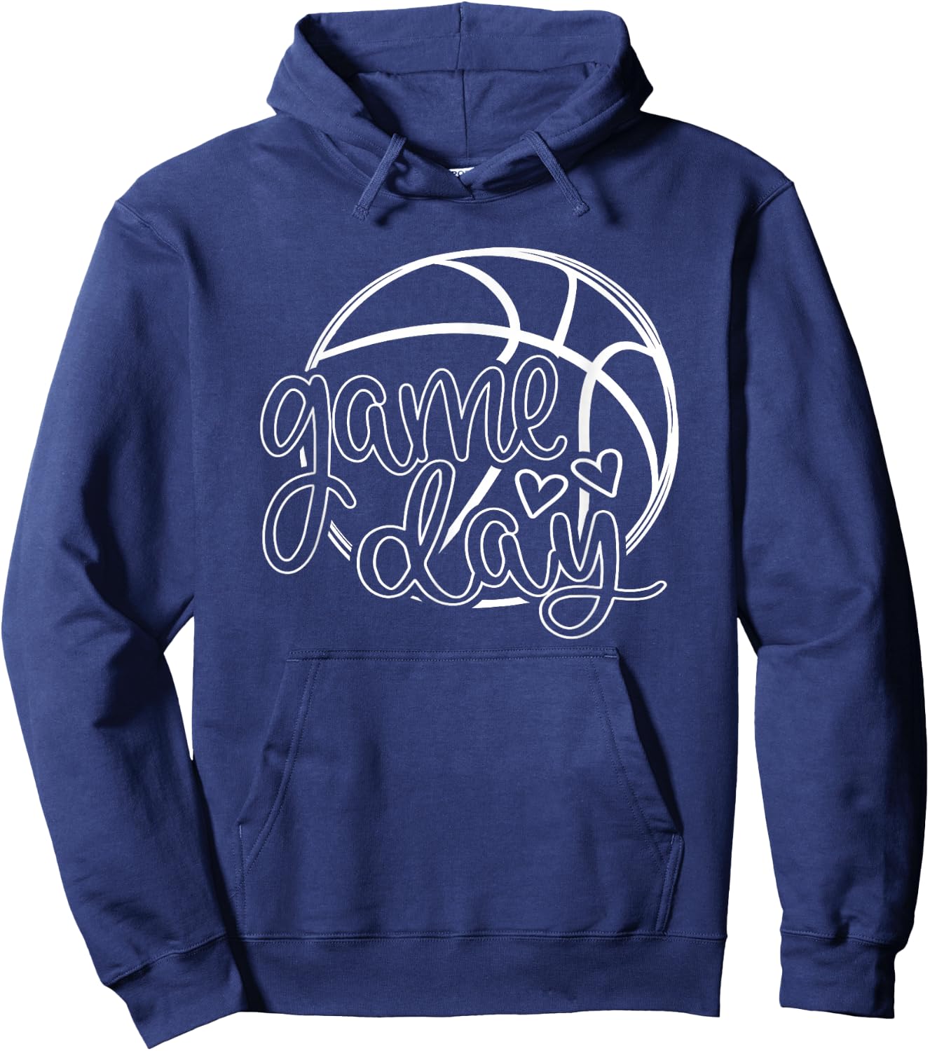 It's game day Basketball pride Hoodie - Hoodie | Navy