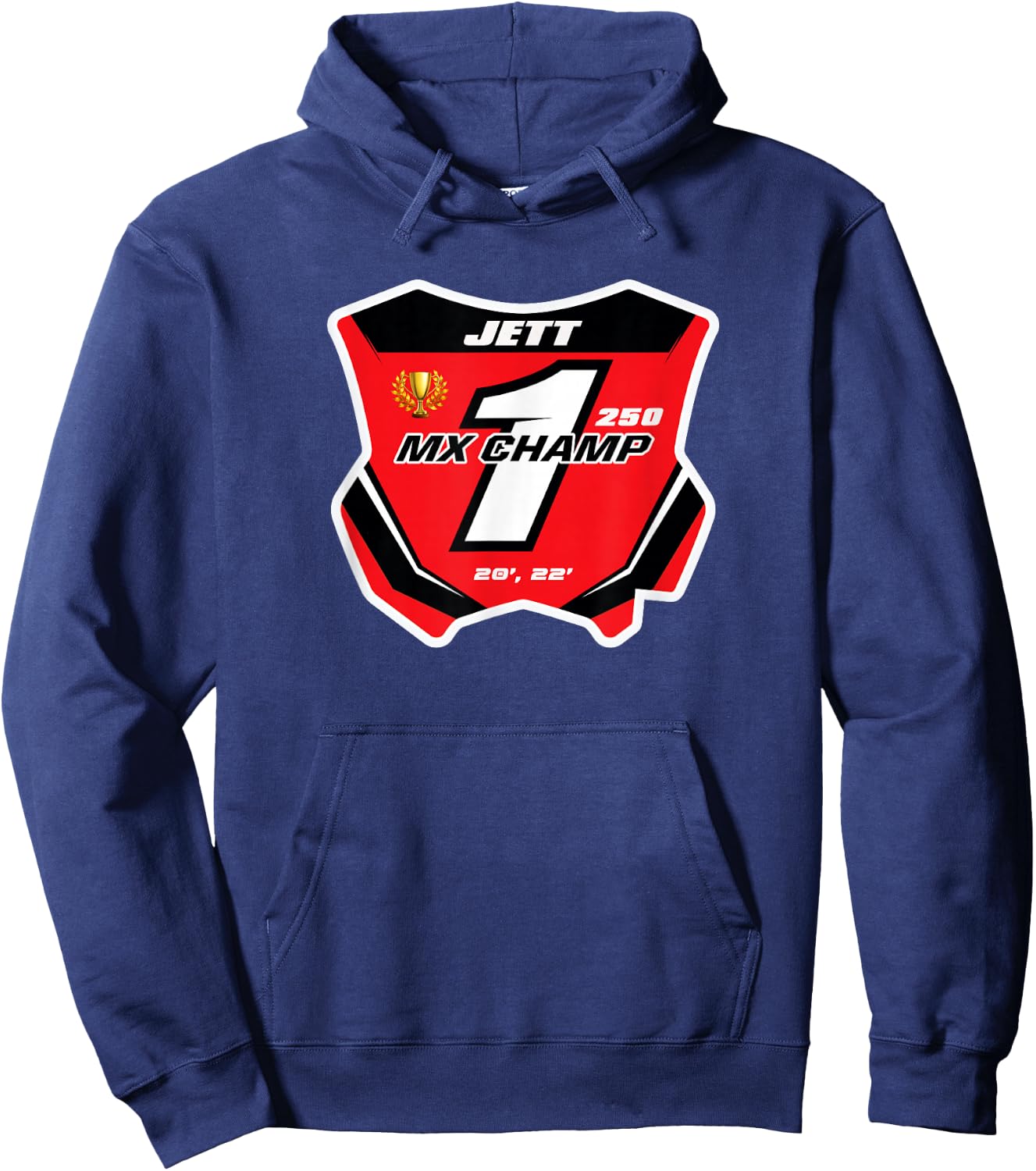 Jett Lawrence JL18 Hoodie - Hoodie | Navy