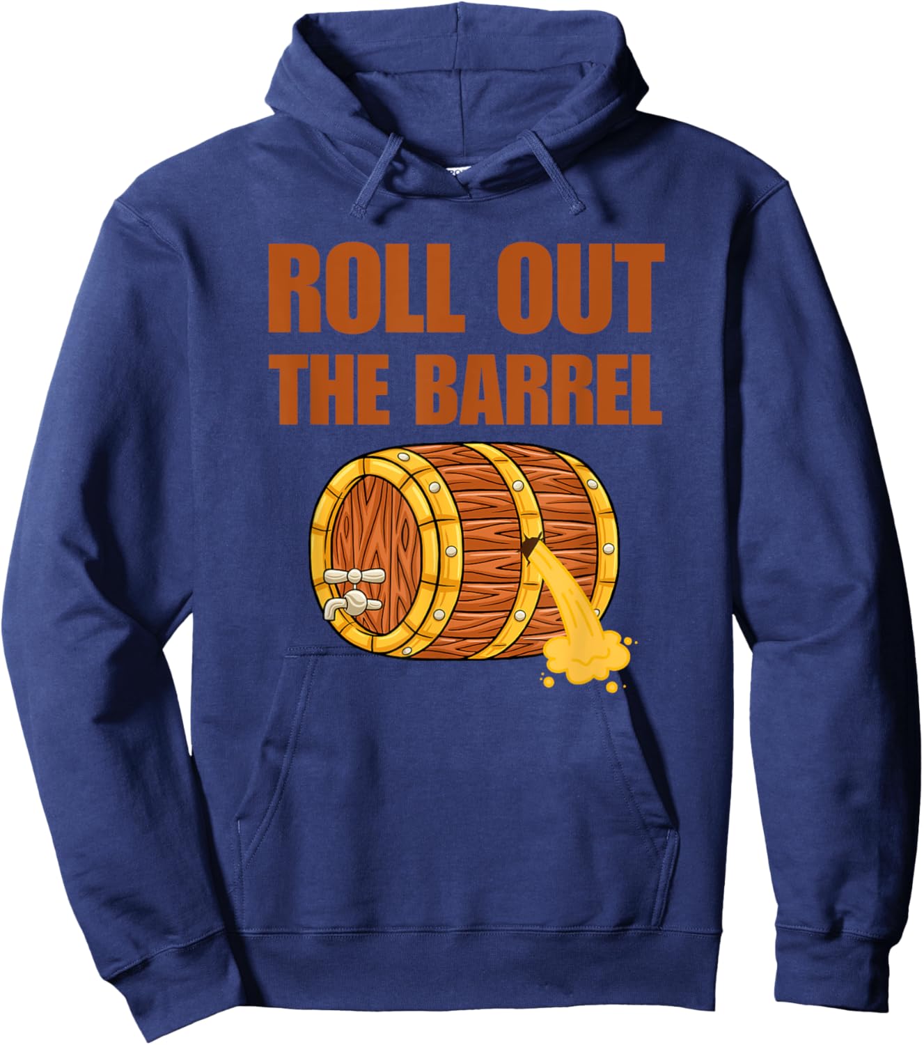 Brewers Roll Out The Barrel Hoodie - Hoodie | Navy