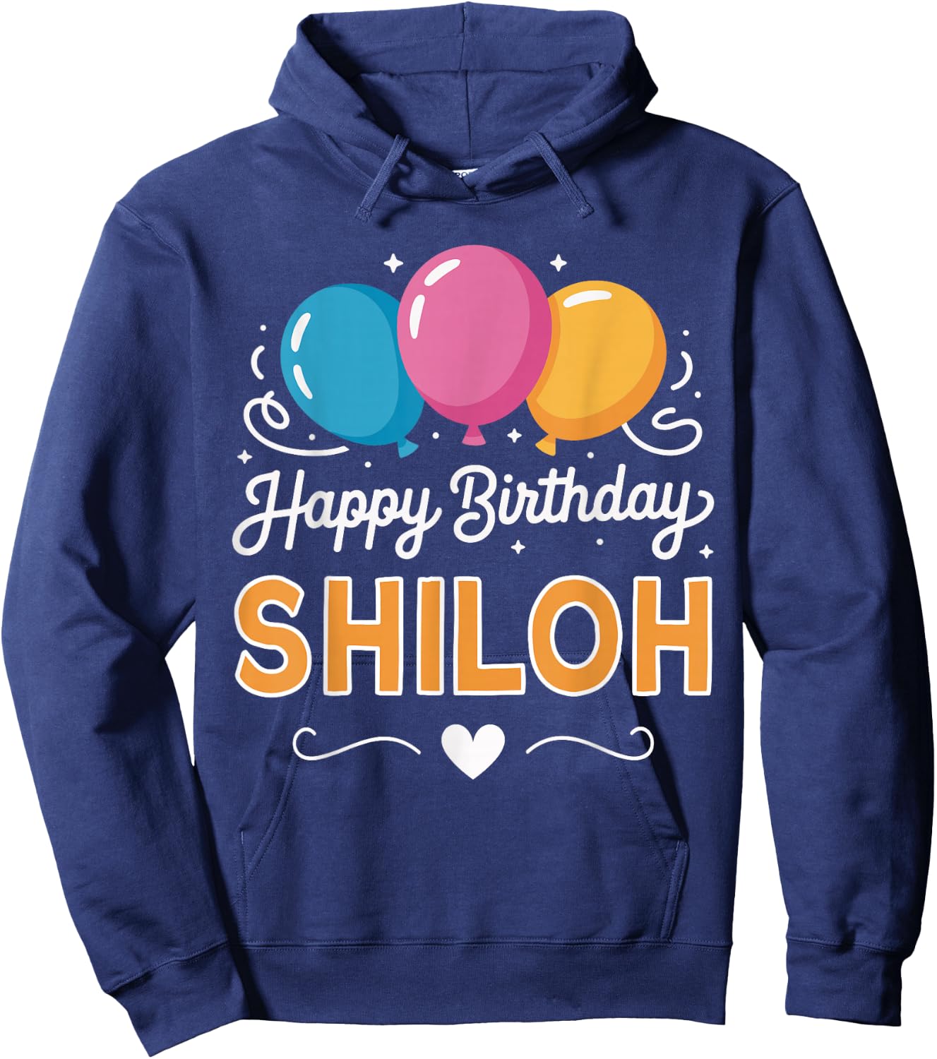 Happy Birthday Shiloh Hoodie - Hoodie | Navy