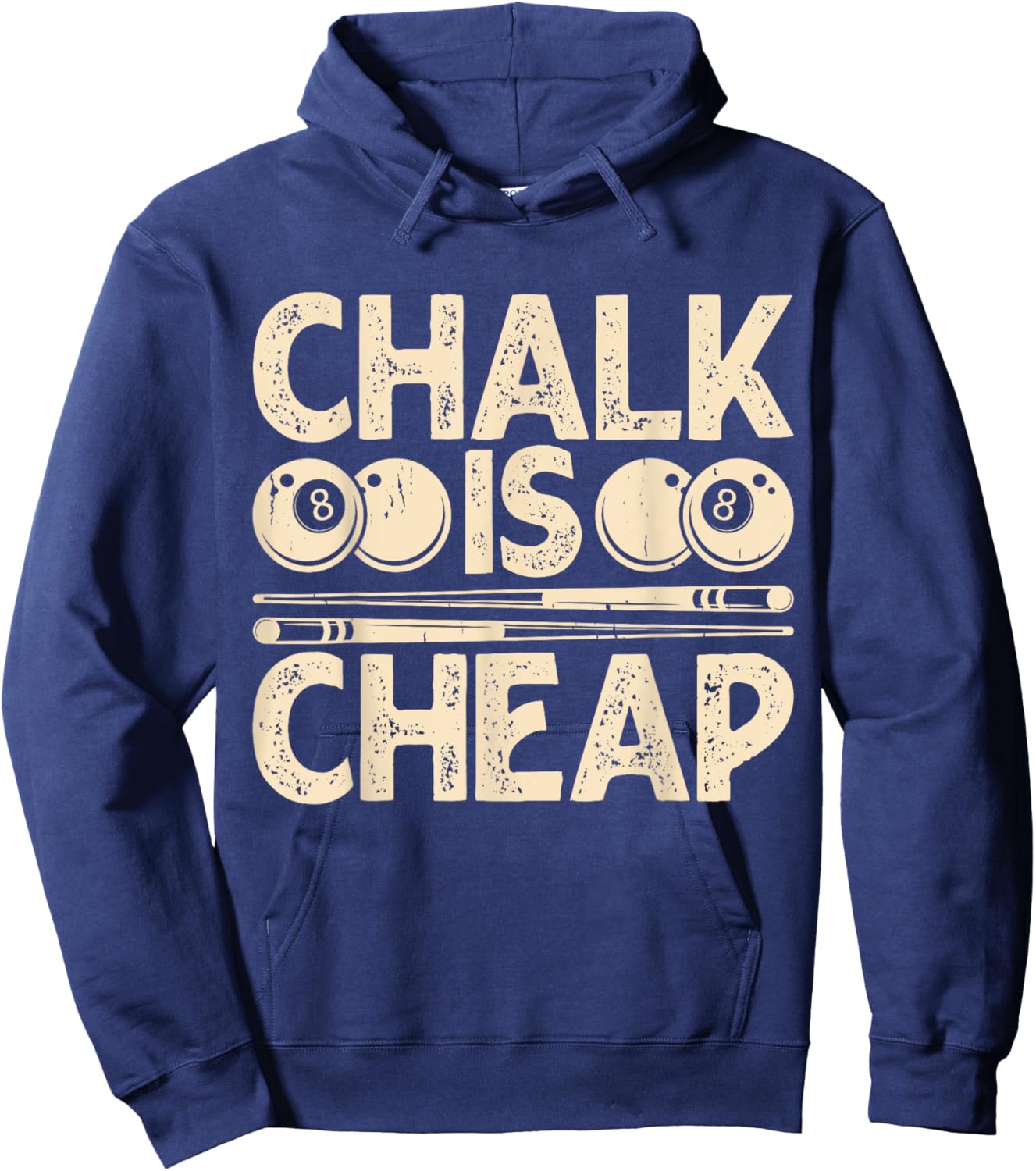 Chalk Is Cheap Hoodie - Hoodie | Navy