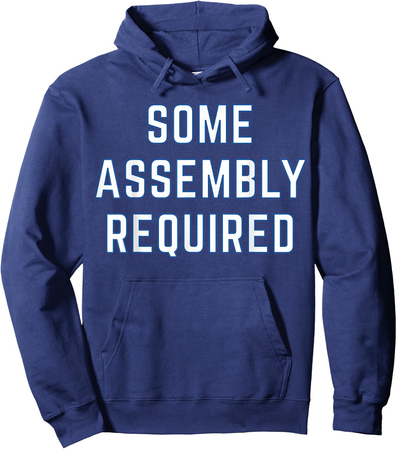 Some Assembly Required Disability Hoodie - Hoodie | Navy