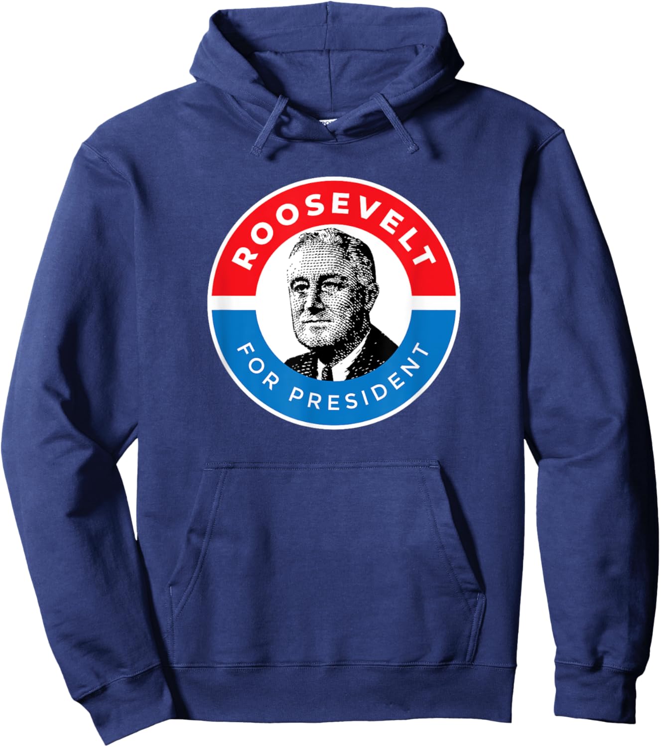 President Franklin D Roosevelt FDR Hoodie - Hoodie | Navy