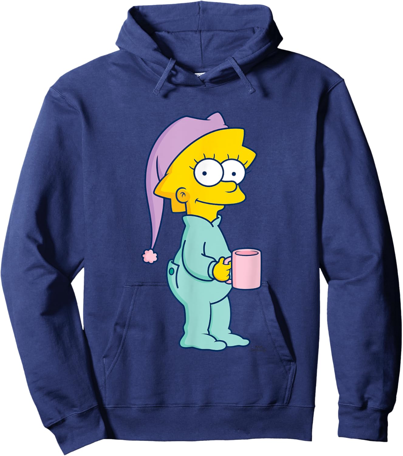 The Simpsons Baby Lisa Ready For Bed Hoodie - Hoodie | Navy