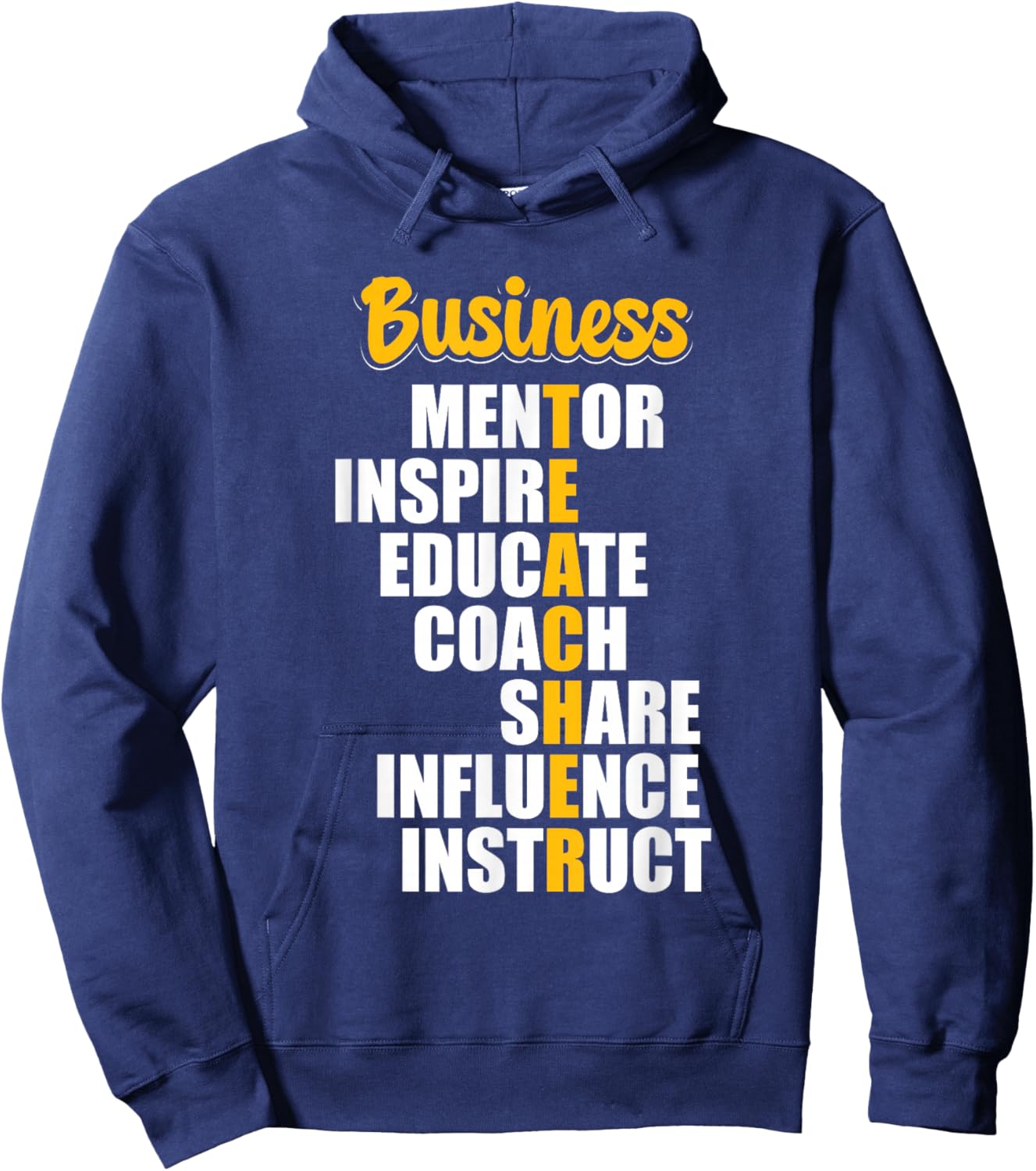 Business Teacher Hoodie - Hoodie | Navy