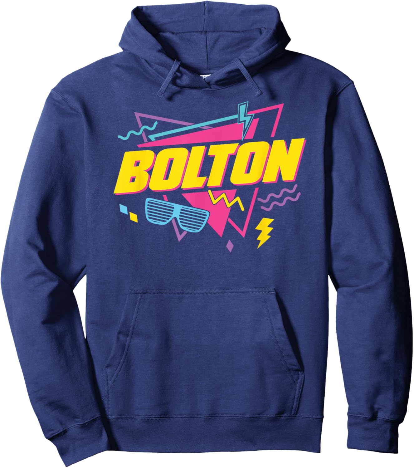 80s Bolton Hoodie - Hoodie | Navy