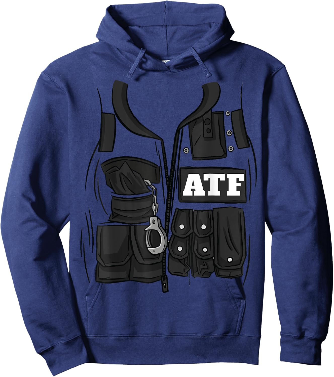 ATF Federal Agent Halloween Costume ATF Hoodie - Hoodie | Navy