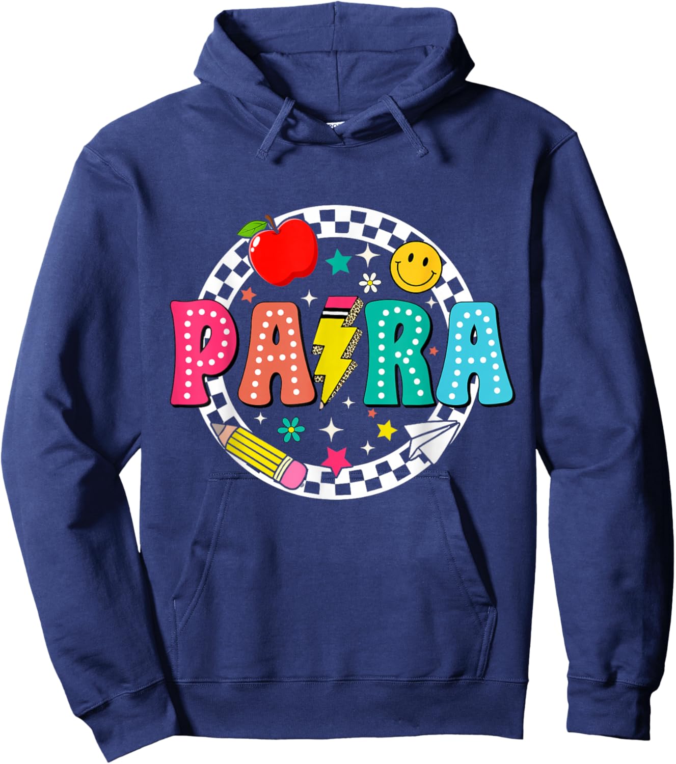 Back to School para , Women Teacher Hoodie - Hoodie | Navy
