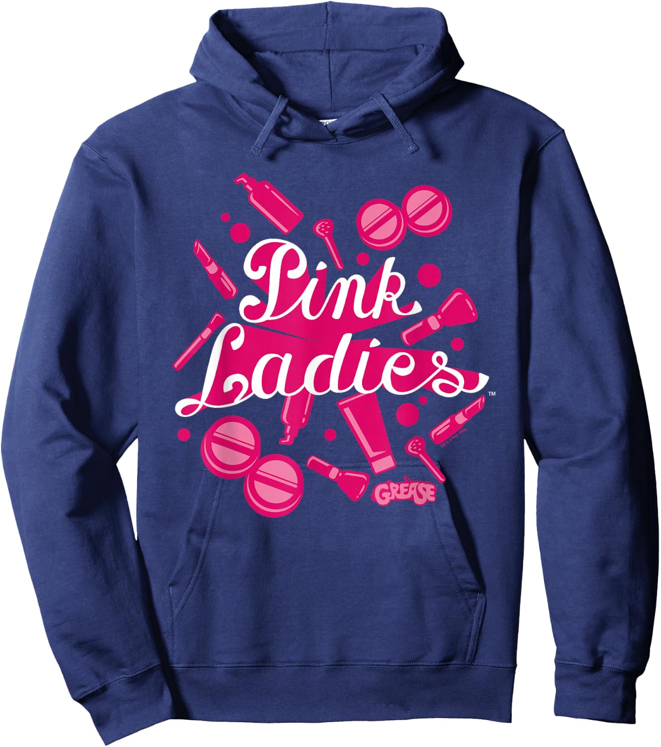 Grease Pink Ladies Accessories Hoodie - Hoodie | Navy