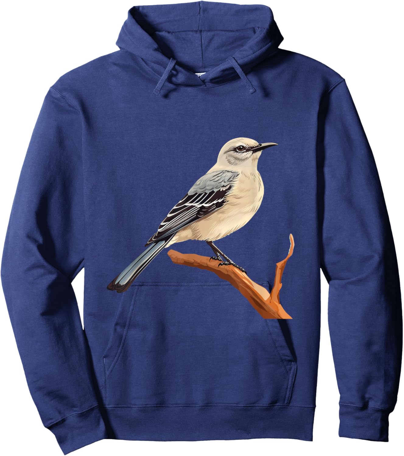 Northern mockingbird lover illustration Hoodie - Hoodie | Navy