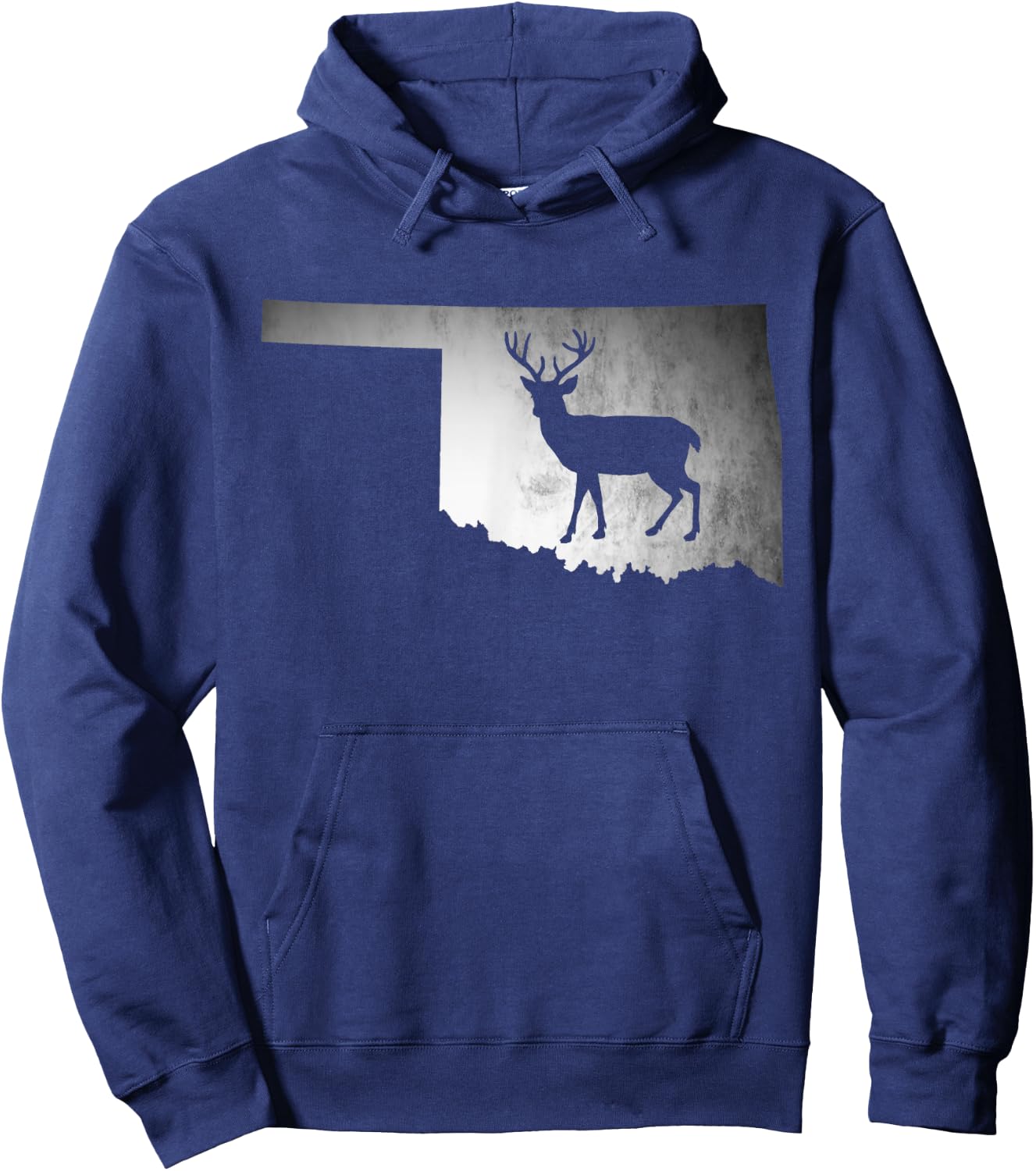 Oklahoma Deer Hunting Hoodie - Hoodie | Navy