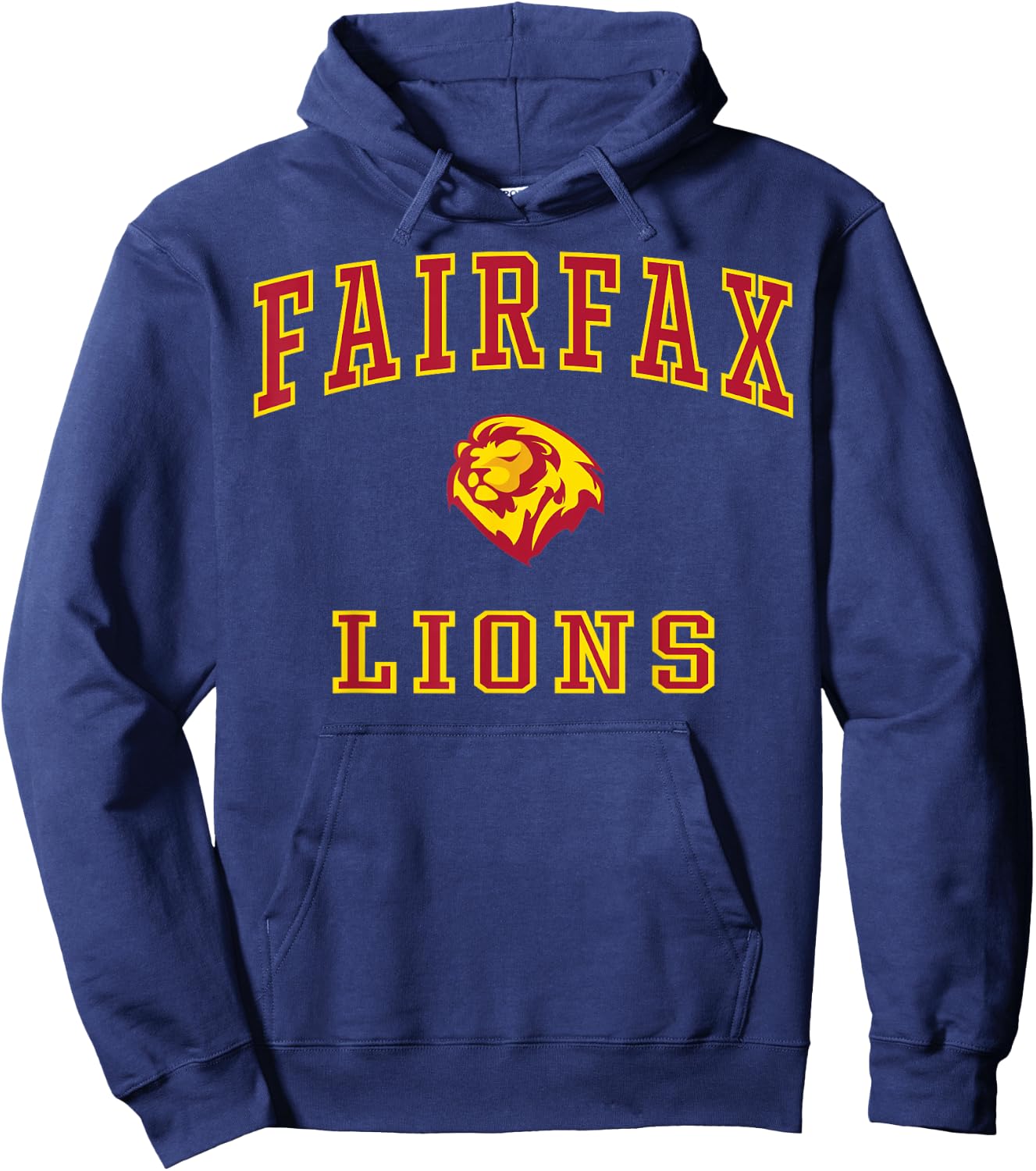 Fairfax High School Lions C1 Hoodie - Hoodie | Navy