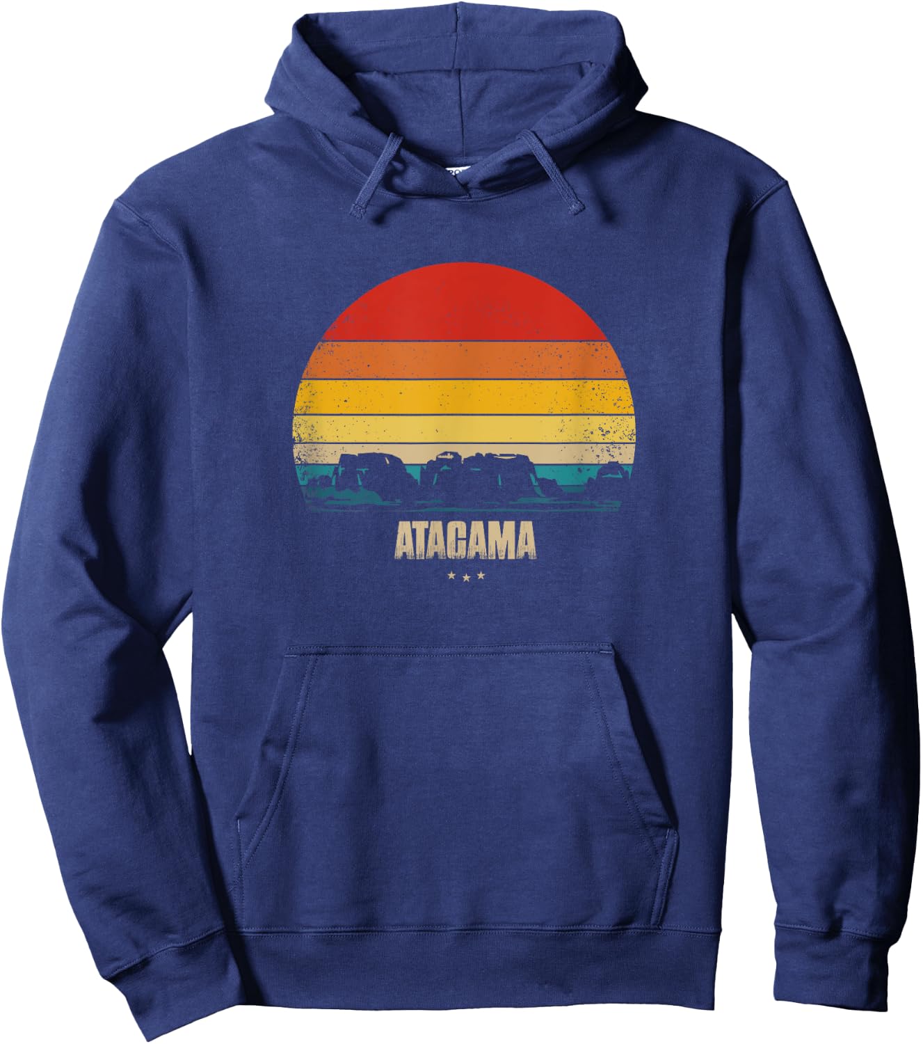 Atacama Desert Reminder - Chile Souvenir Hoodie - Hoodie | Navy