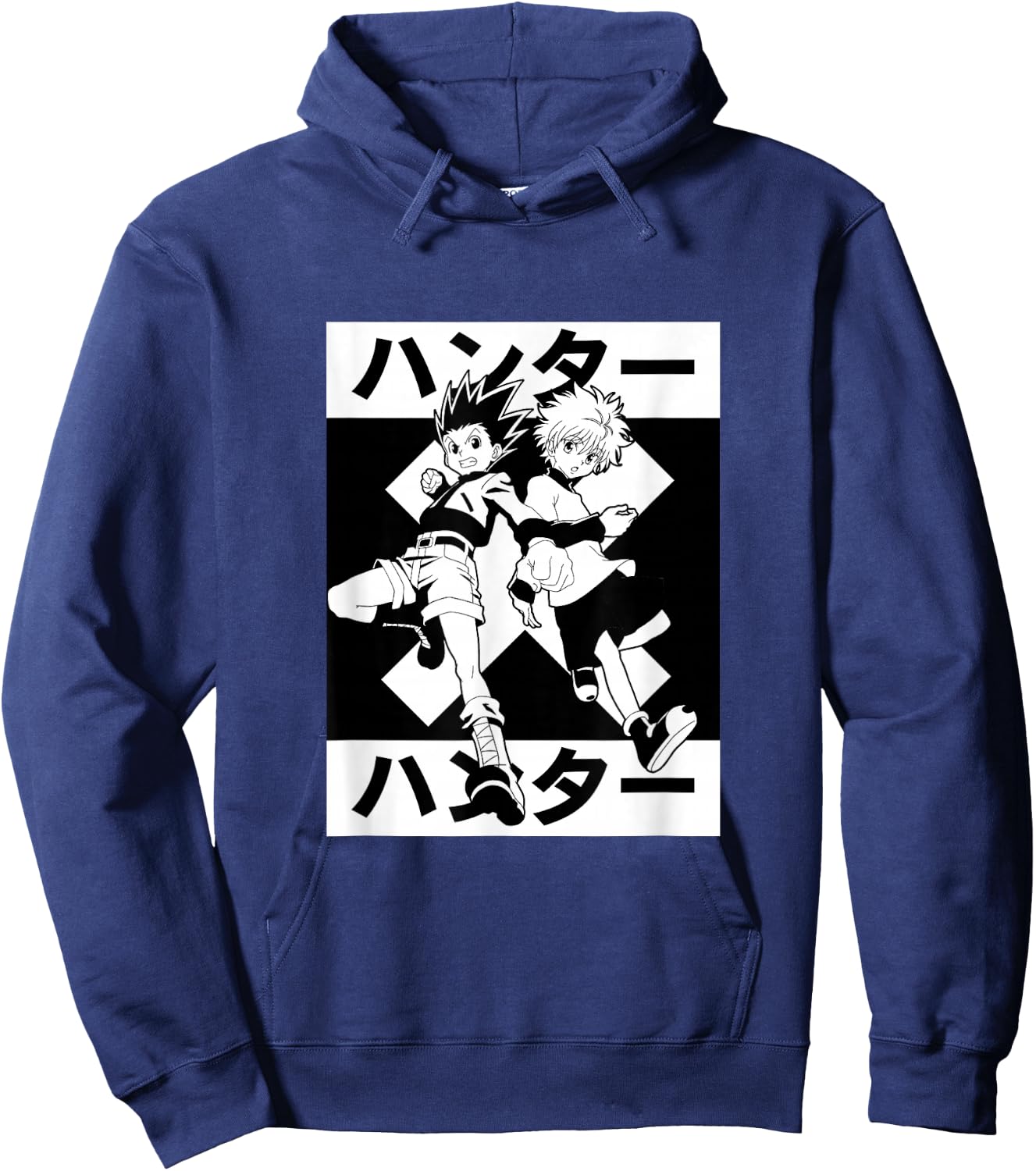 Hunter X Hunter Gon & Kilua Hoodie - Hoodie | Navy