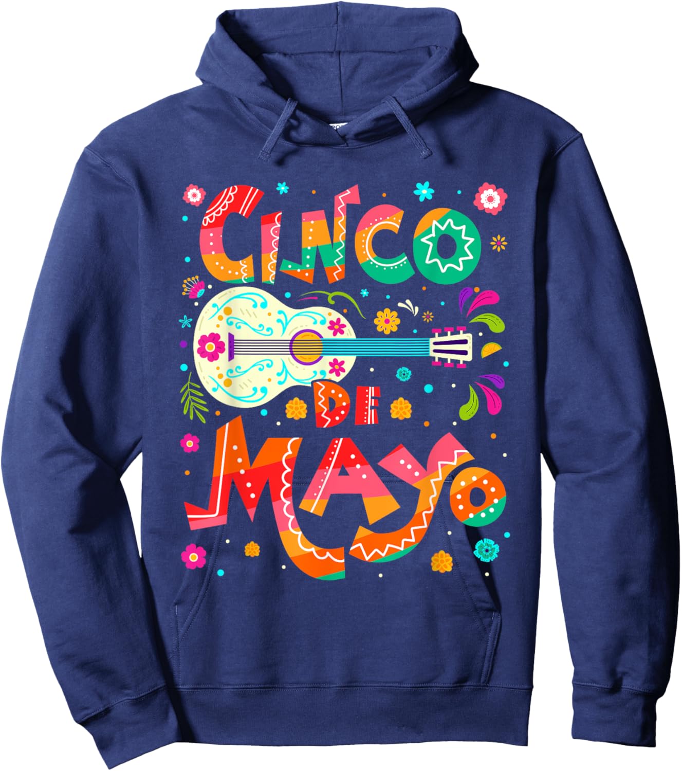 Cinco De Mayo Mexican Fiesta 5 De Mayo Hoodie - Hoodie | Navy