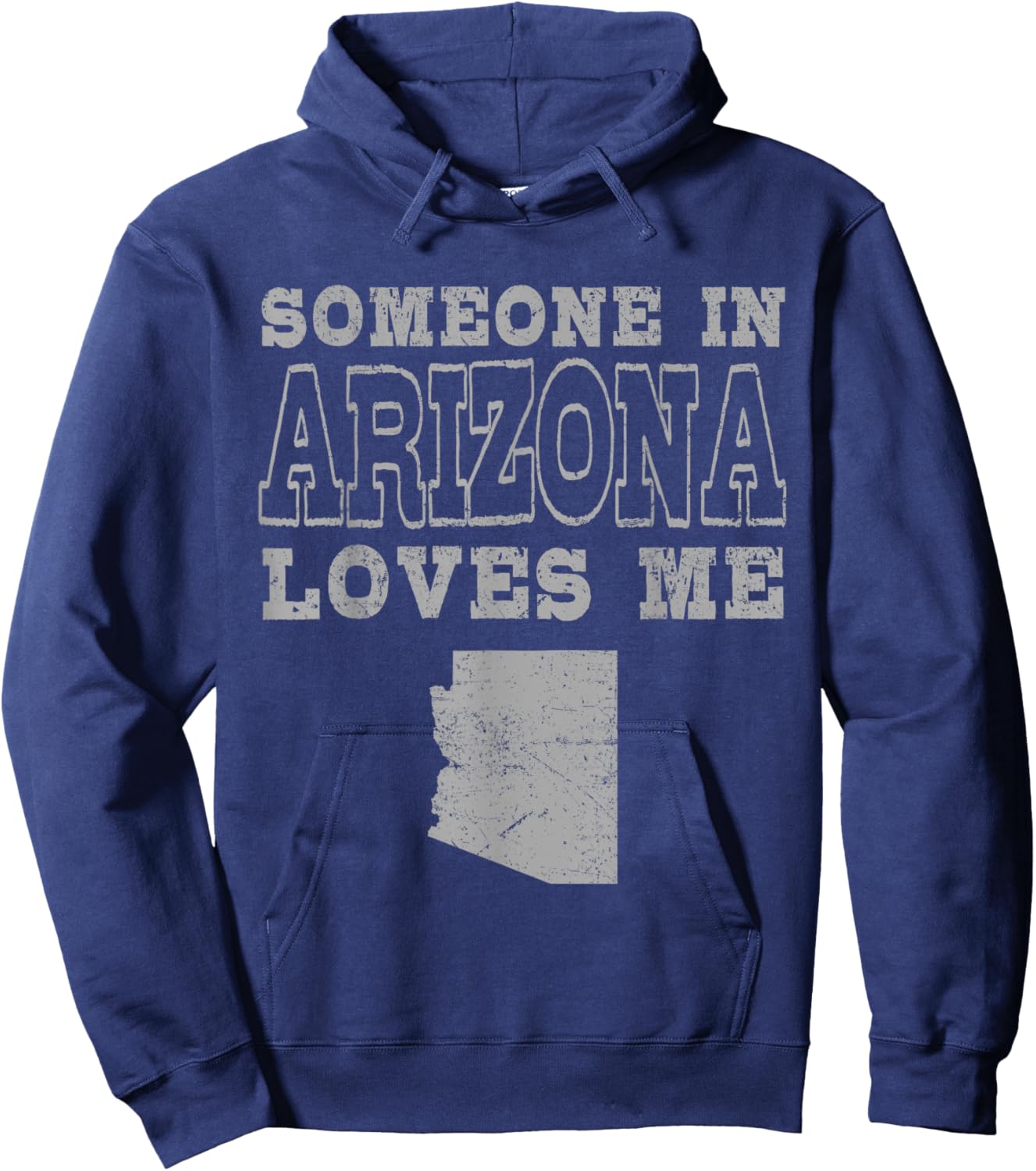 Someone In Arizona Loves Me Vintage US State Hoodie - Hoodie | Navy
