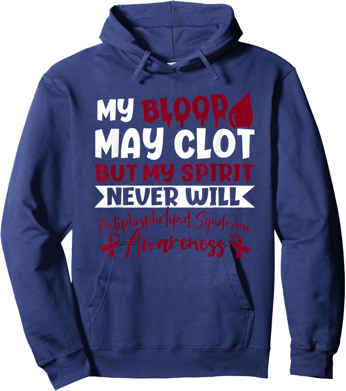Antiphospholipid Syndrome Hoodie - Hoodie | Navy