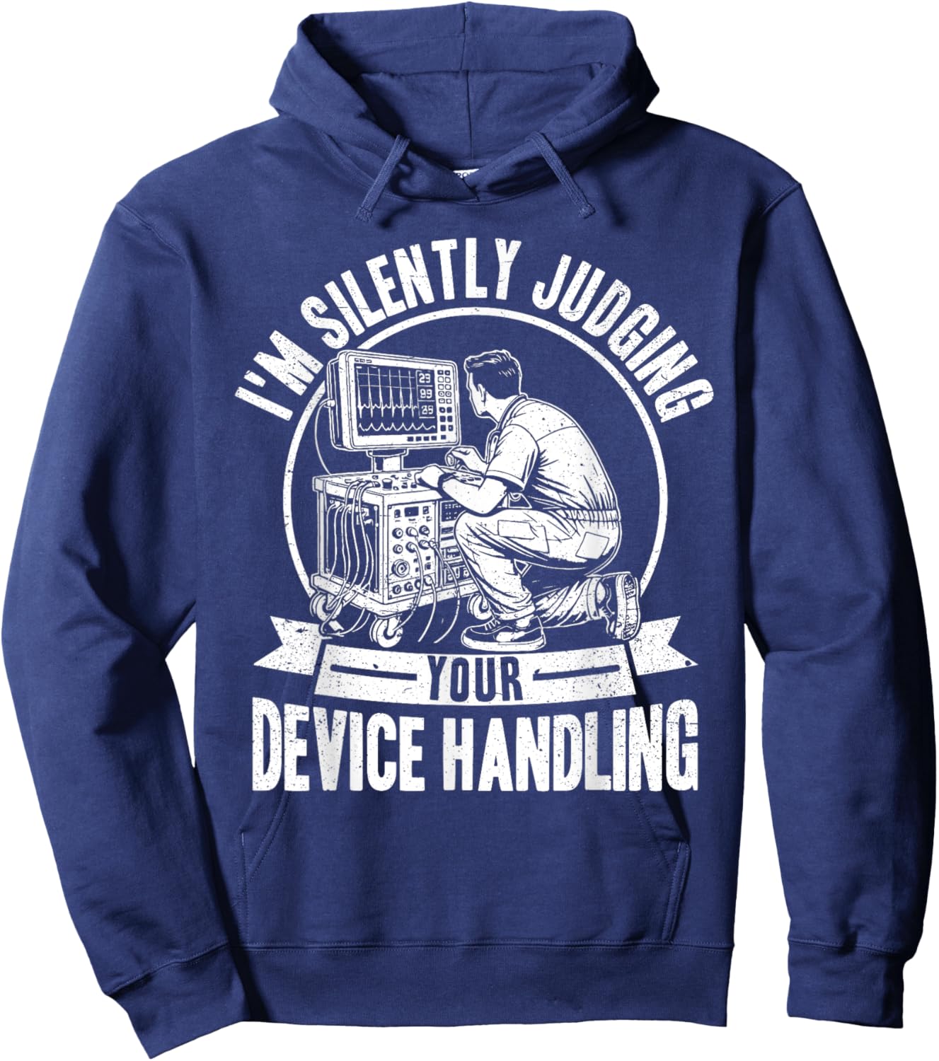 Biomed tech Hoodie - Hoodie | Navy