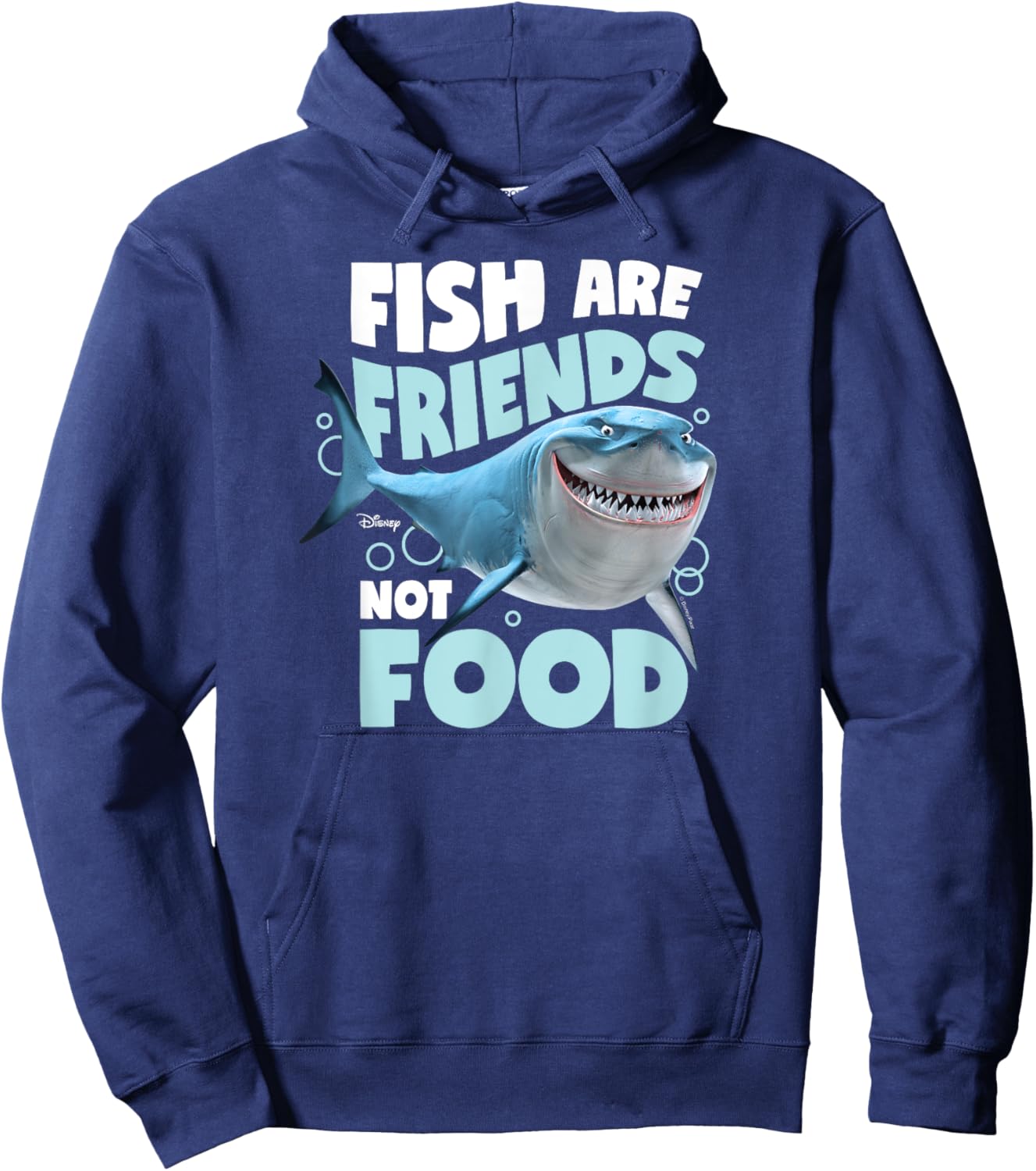 Finding Nemo - Fish Are Friends, Not Food Hoodie - Hoodie | Navy