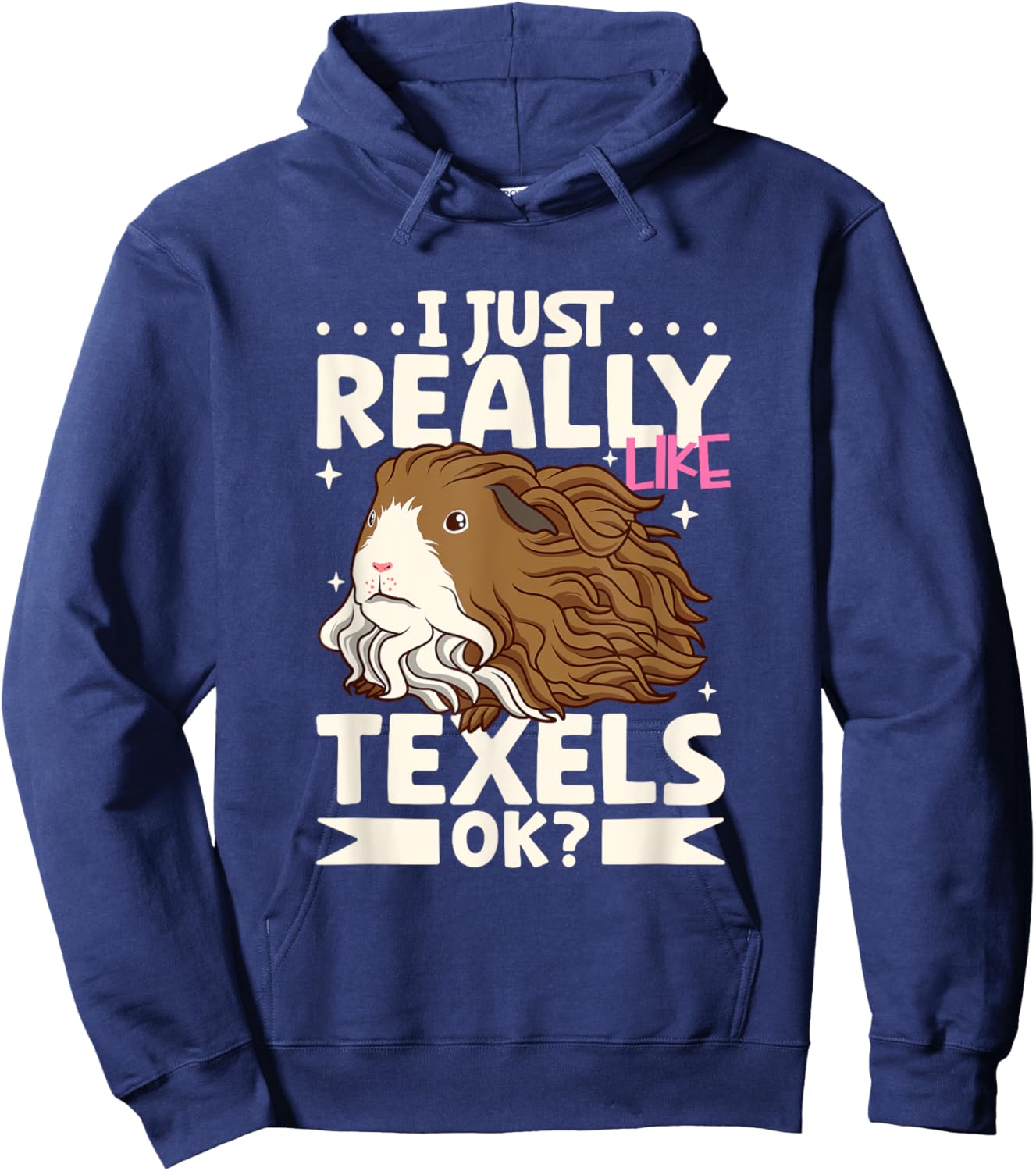 I just really like my Texel Guinea Pig Hoodie - Hoodie | Navy