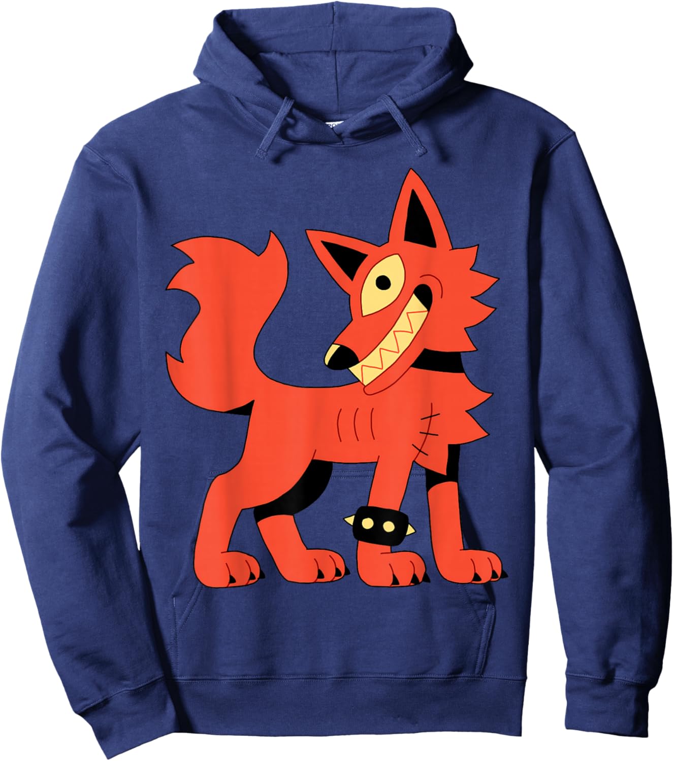 Eddie the One Eyed Wolf Hoodie - Hoodie | Navy