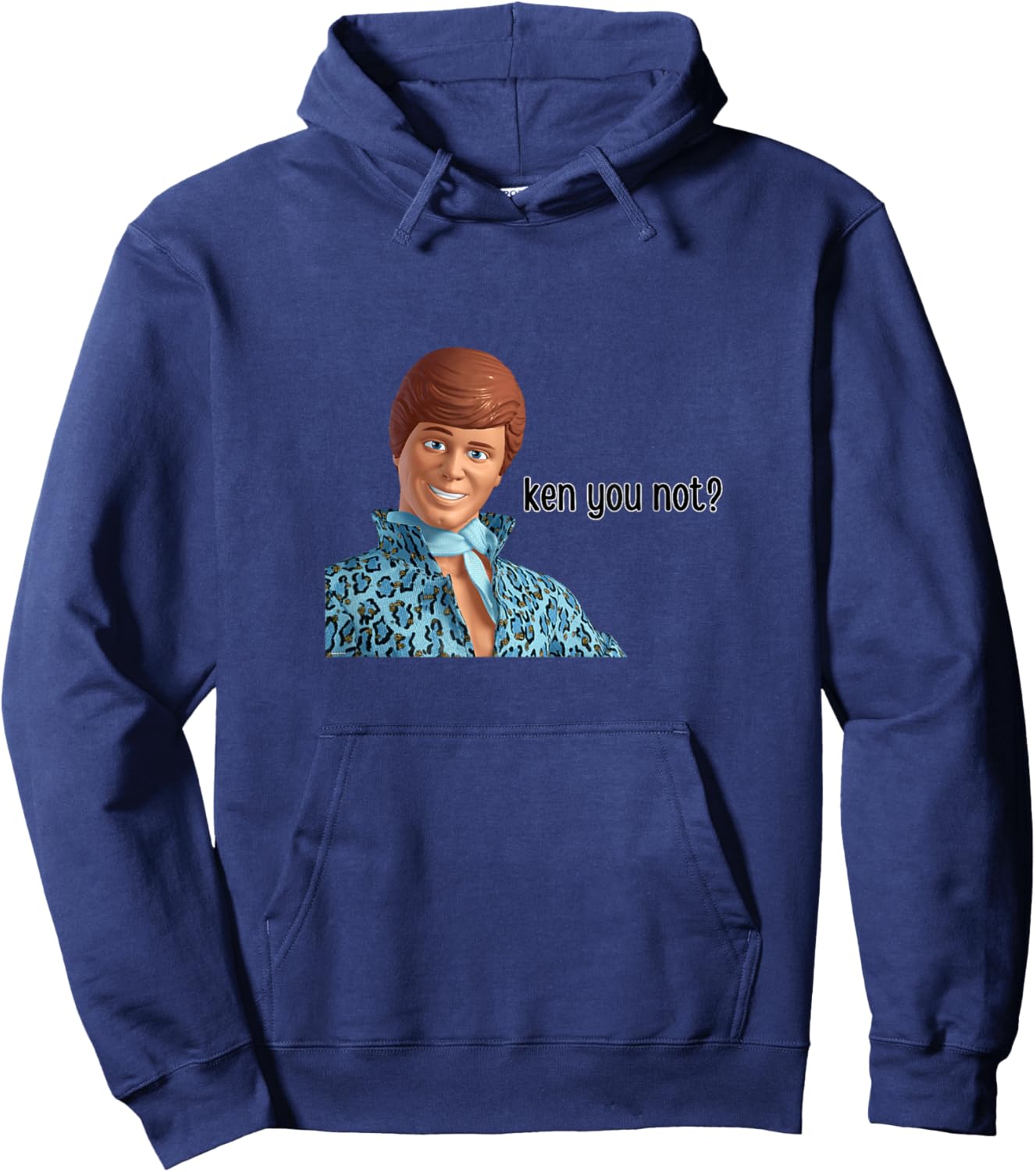 KEN YOU NOT? - Fun Fun Design Hoodie - Hoodie | Navy