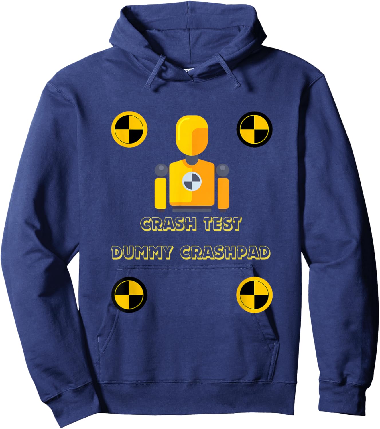 Crash Test Dummy Crashpad Hoodie - Hoodie | Navy