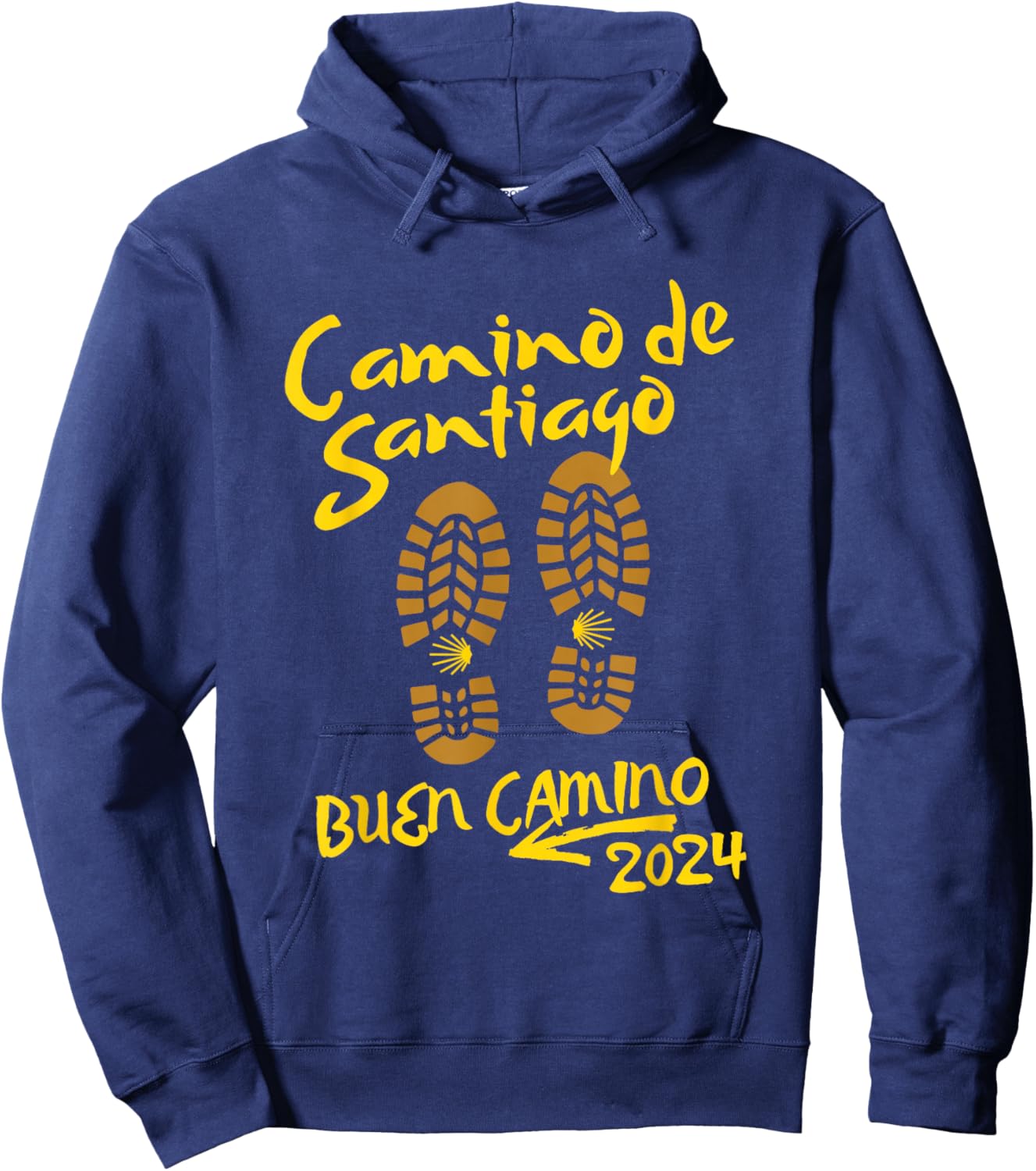 2024 CAMINO DE SANTIAGO, BUEN CAMINO, Keepsake Hoodie - Hoodie | Navy