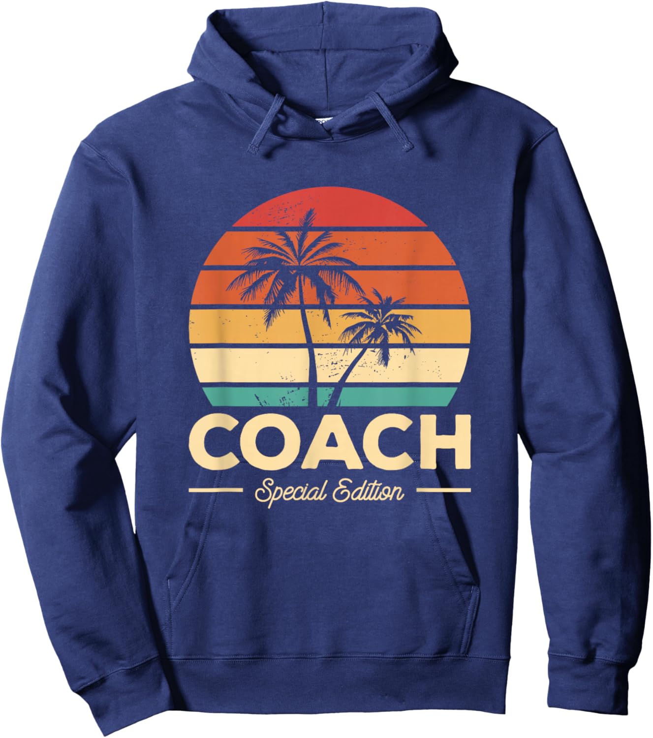 Vintage Coach Special Edition Coaching Hoodie - Hoodie | Navy