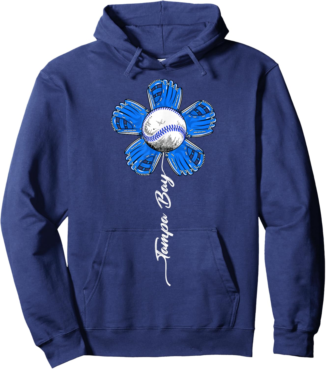 Souvenir Colorful Flower - I Love This Cities Hoodie - Hoodie | Navy