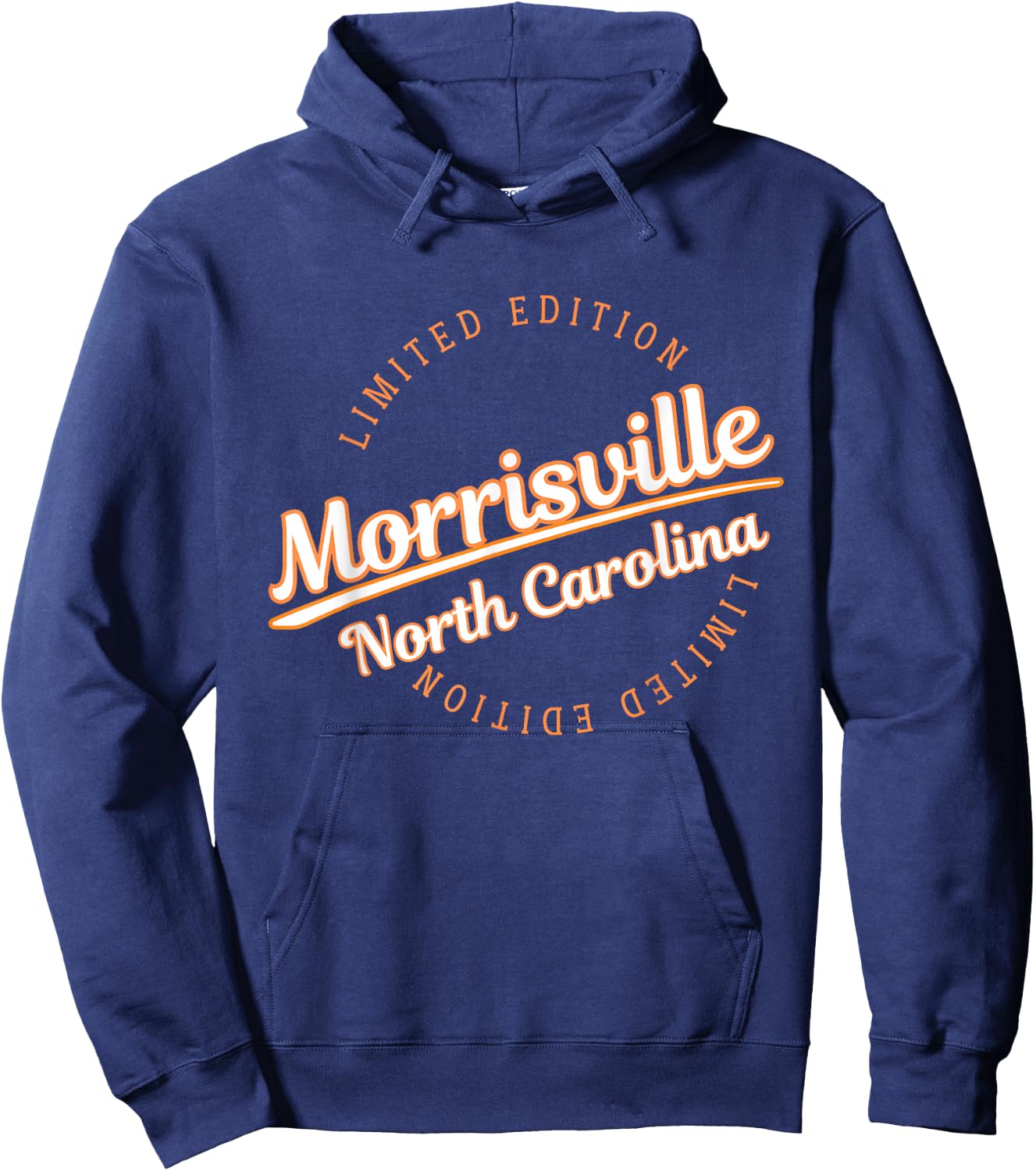 Retro Athletic Morrisville NC Apparel Hoodie - Hoodie | Navy