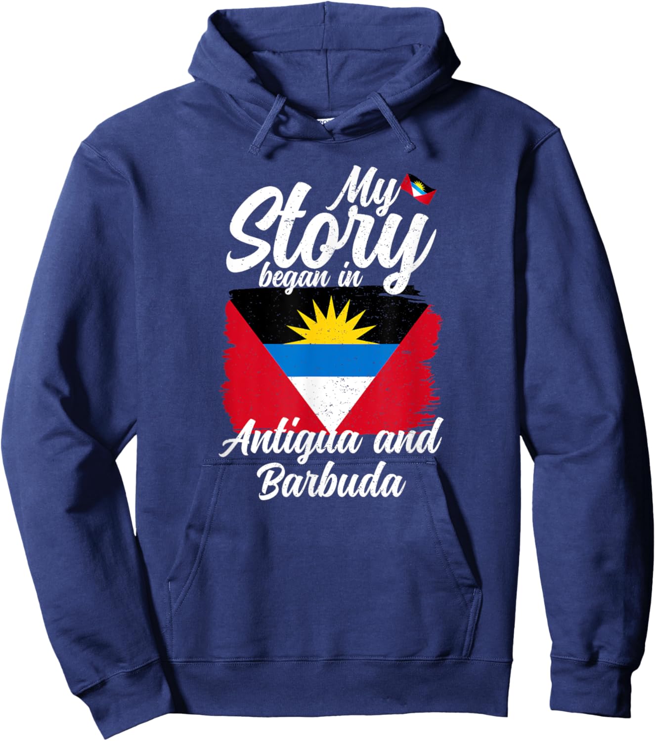 Antigua and Barbuda Hoodie - Hoodie | Navy
