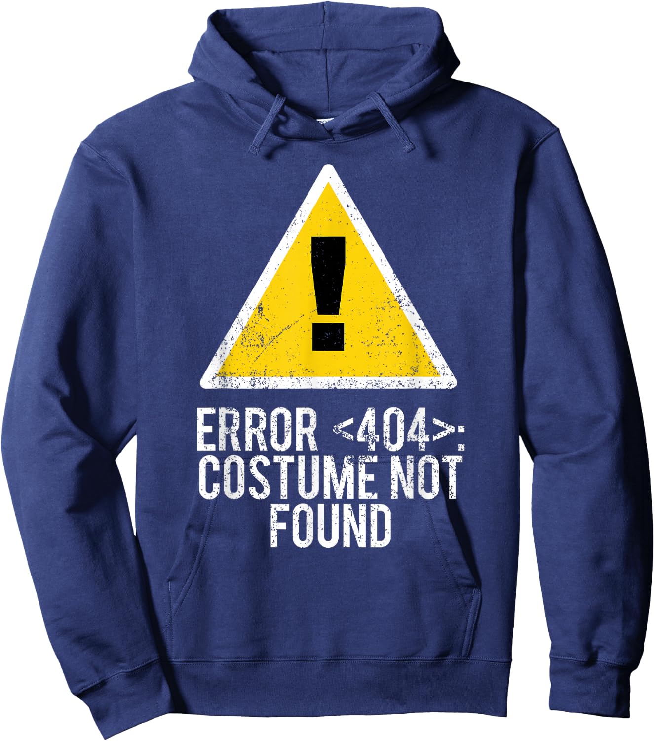 Halloween Error 404 Costume Not Found Error 404 Hoodie - Hoodie | Navy