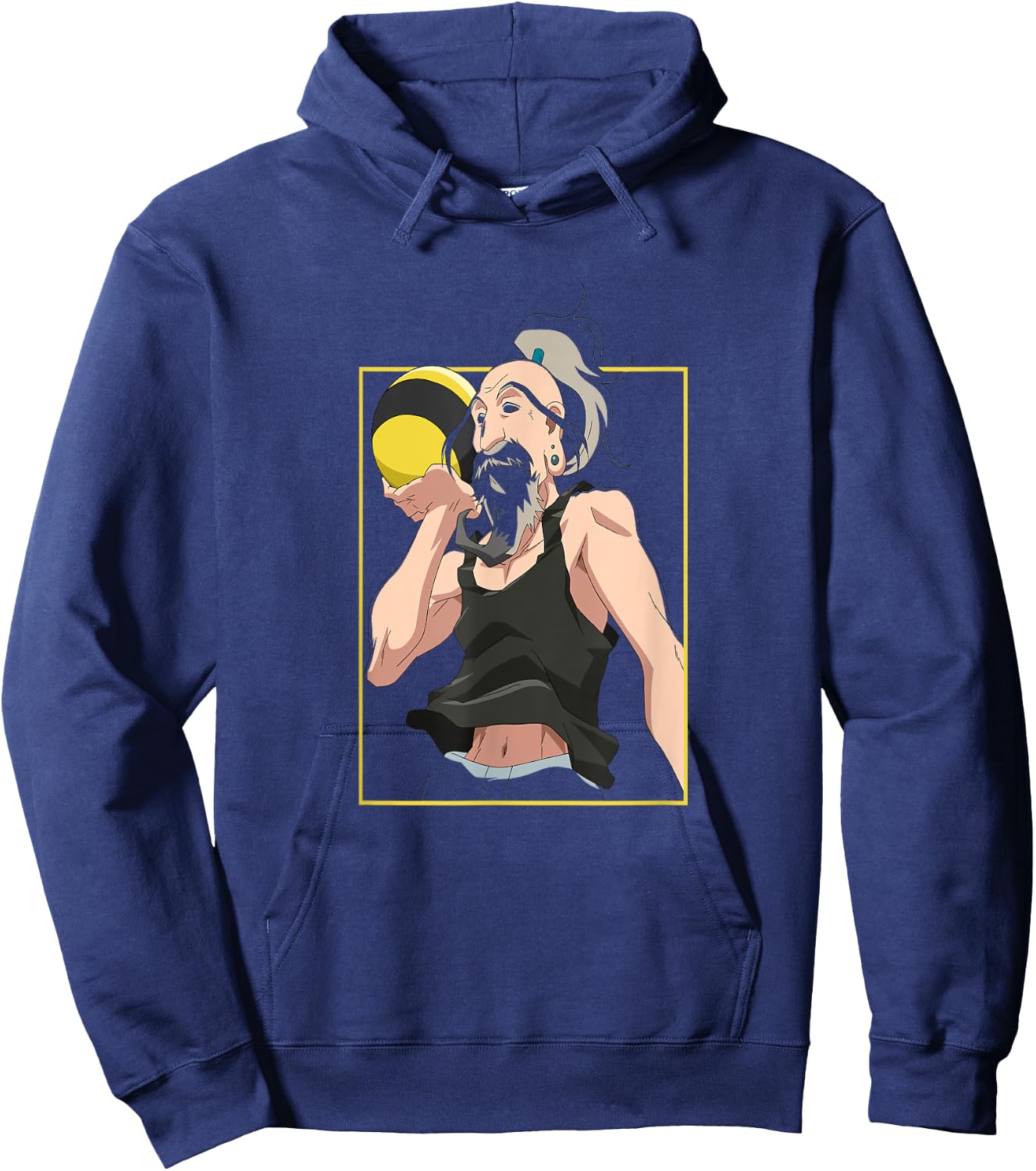 Hunter X Hunter Isaac Netero Hoodie - Hoodie | Navy