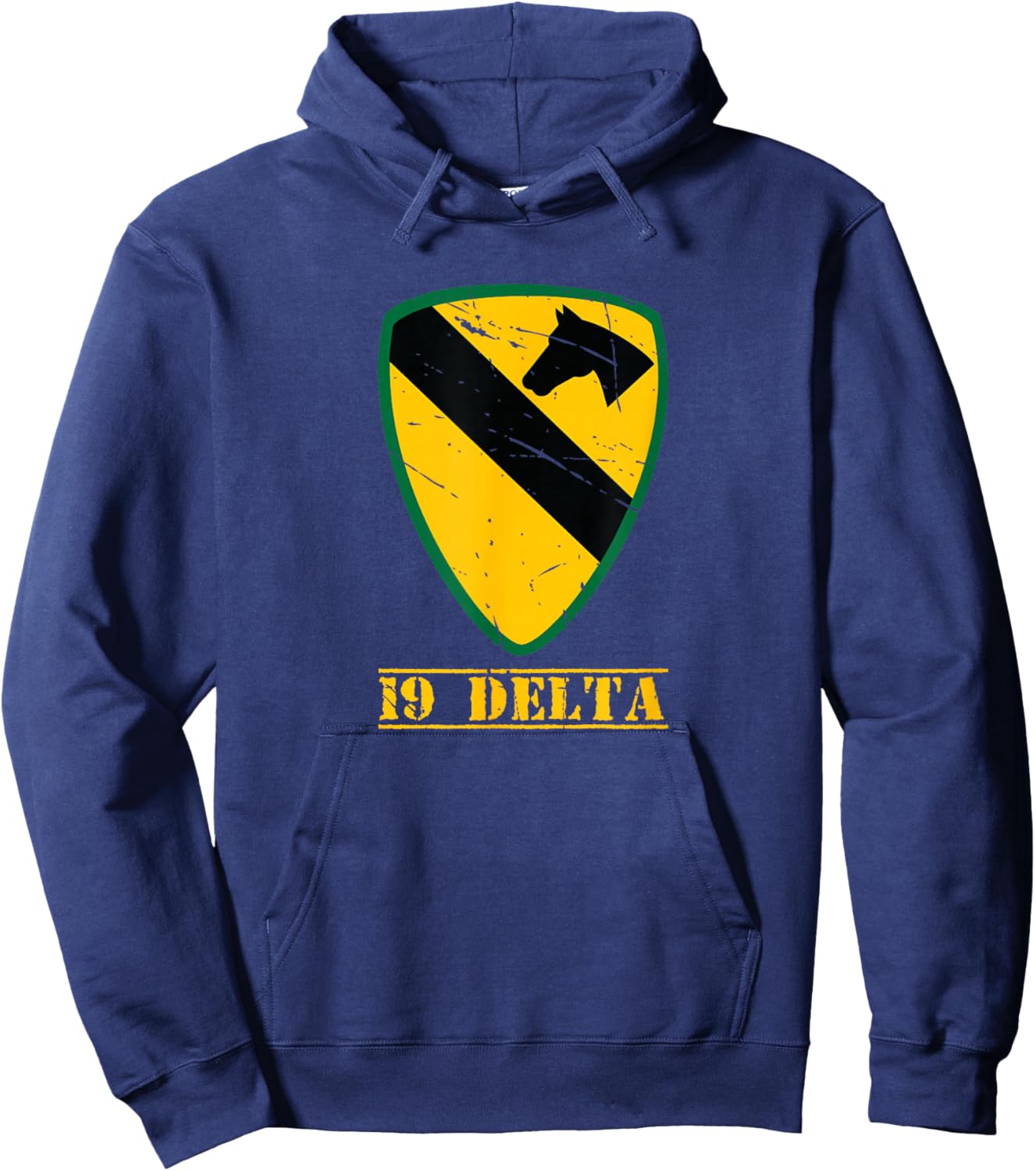 1st Cavalry Division Shirt America's First Team Hoodie - Hoodie | Navy