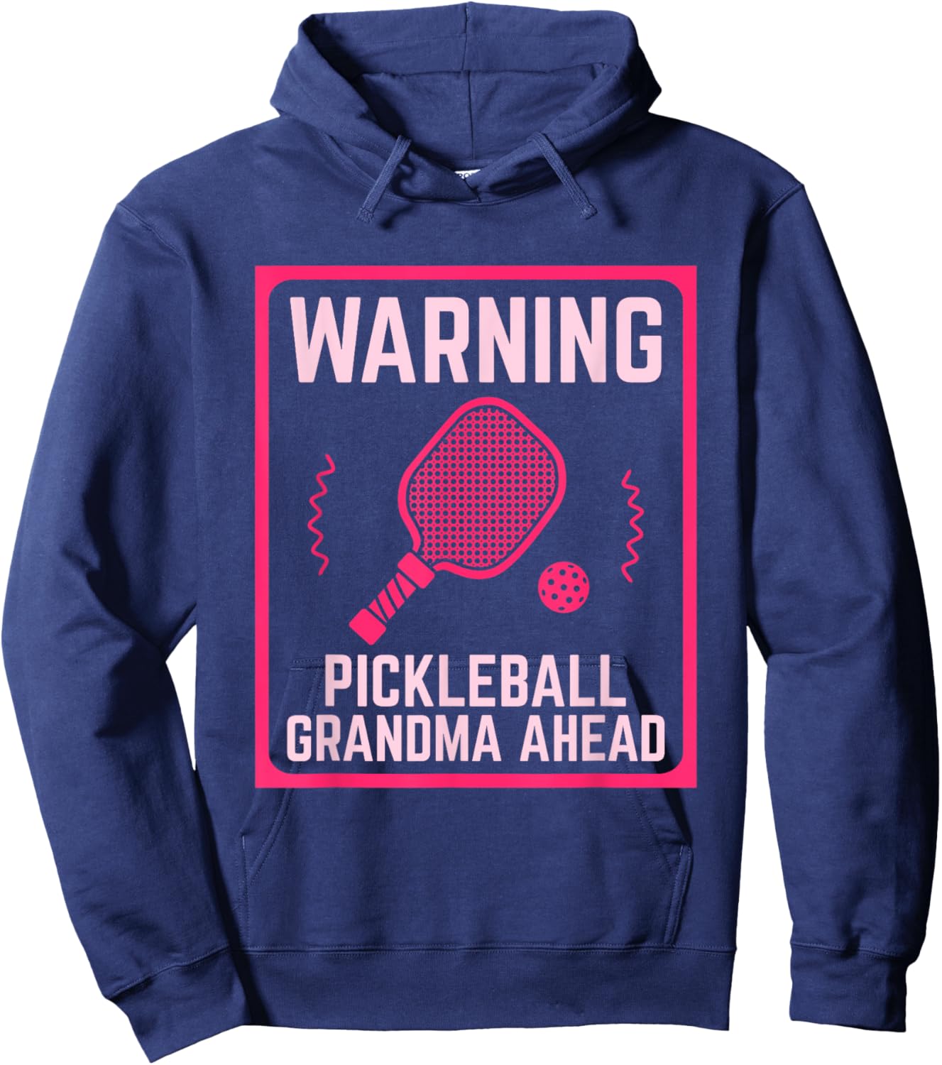 Pickleball Grandma Ahead Sport Hoodie - Hoodie | Navy