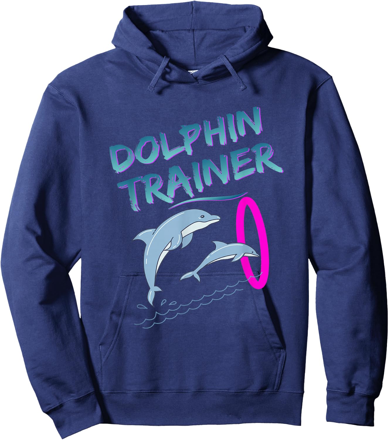 Dolphin Trainer Halloween Costume Hoodie - Hoodie | Navy