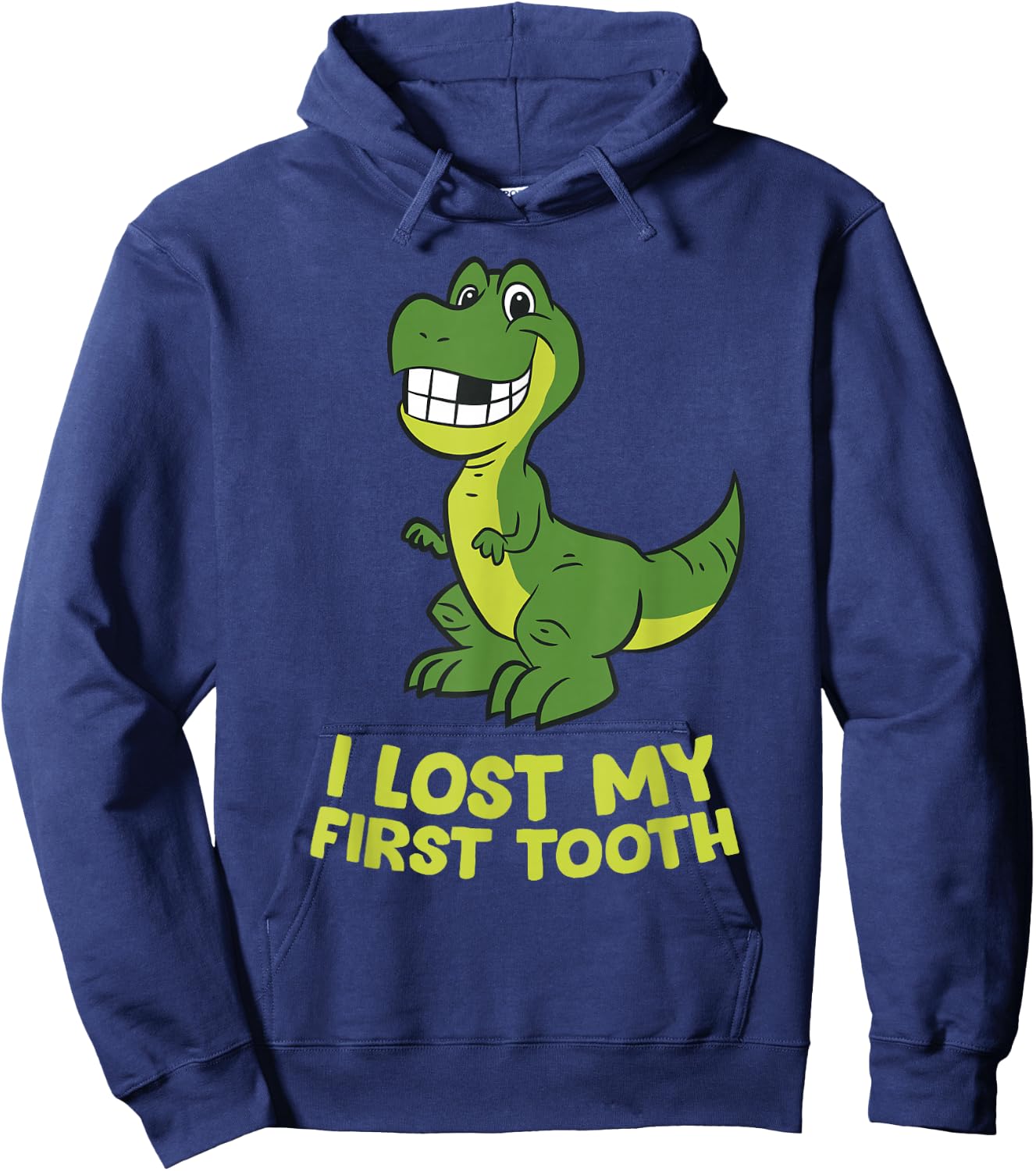 Dinosaurs Ich habe meinen ersten Zahn Verloren Hoodie - Hoodie | Navy