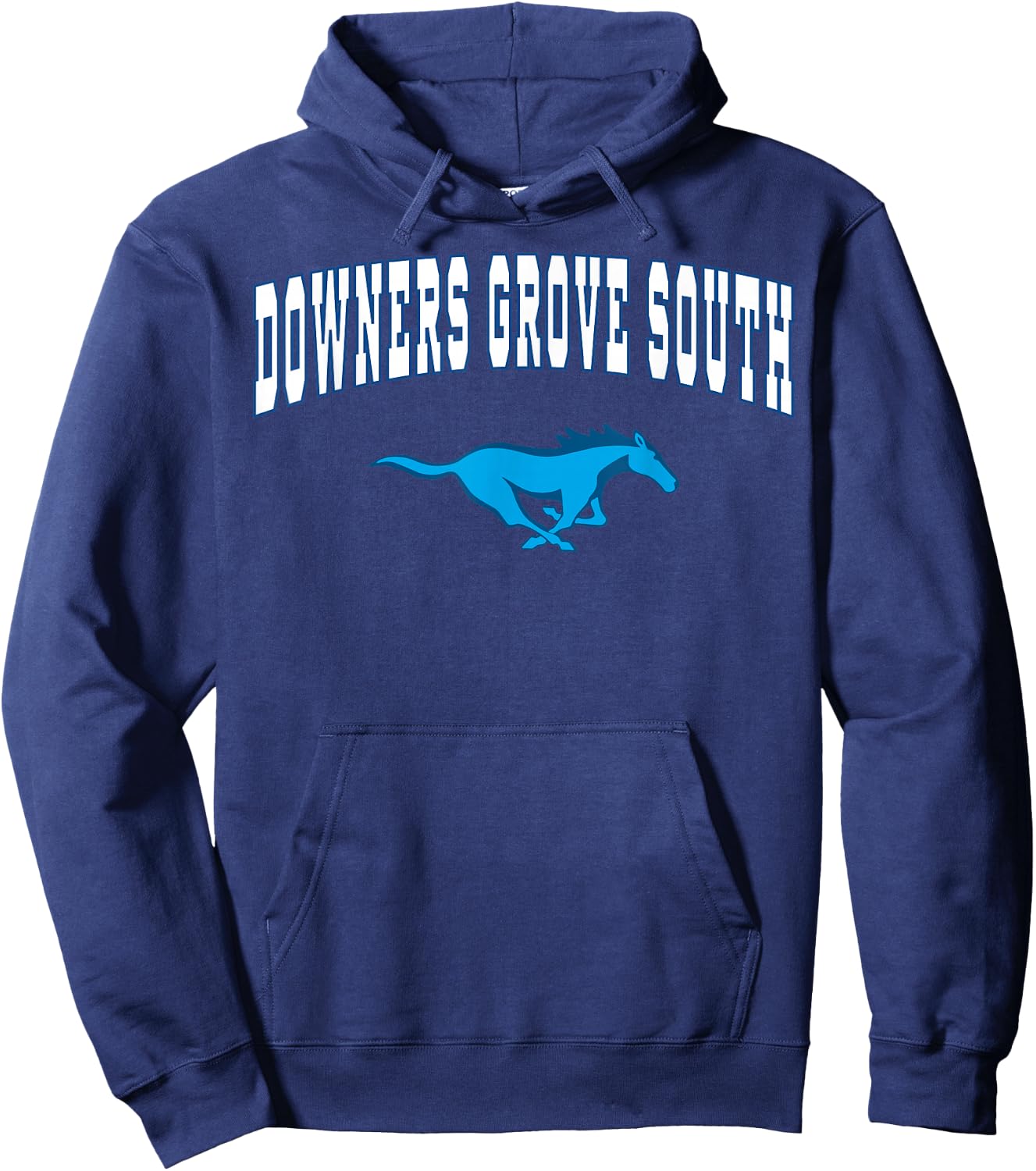 Downers Grove South High School Mustangs C2 Hoodie - Hoodie | Navy