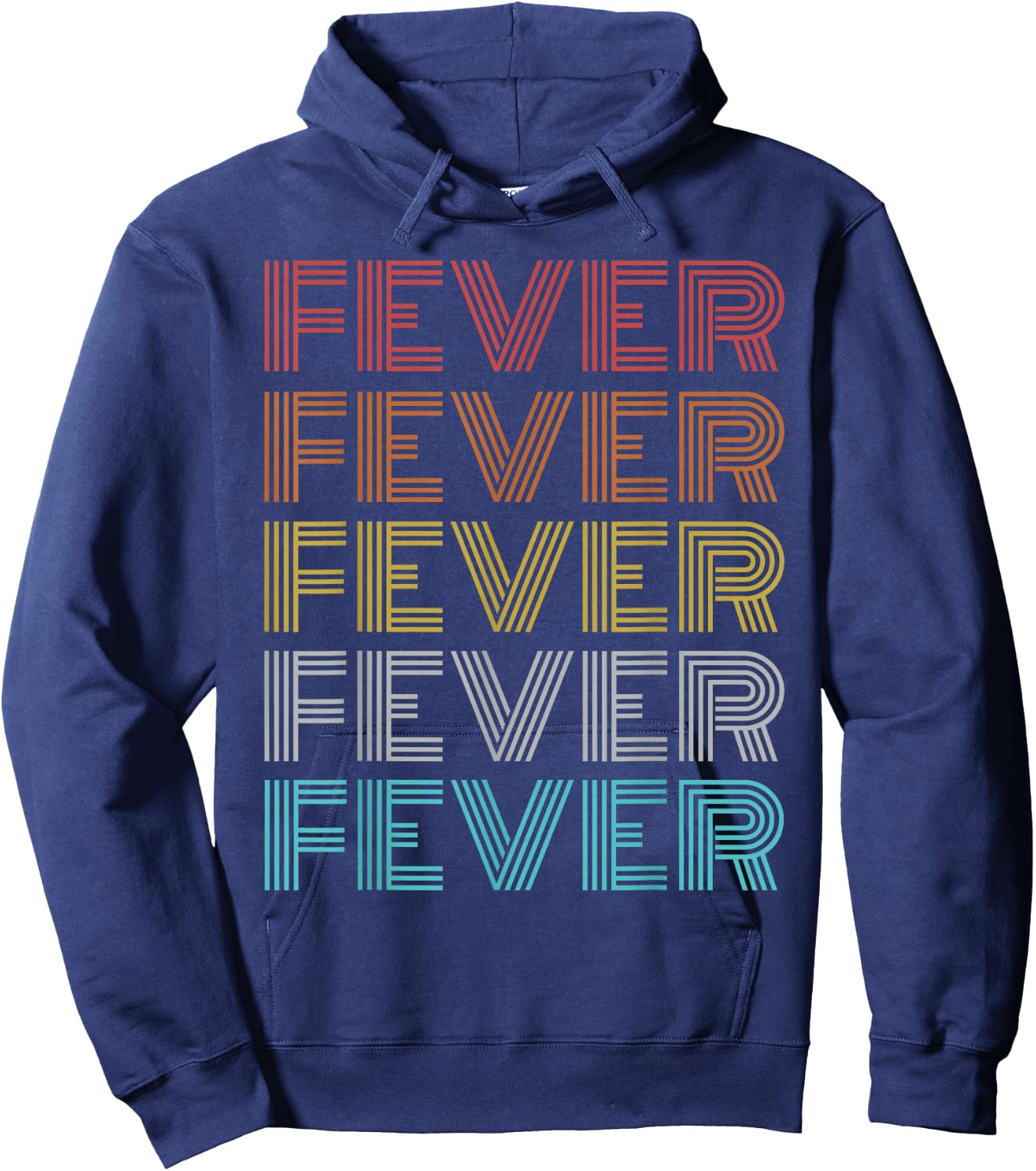 Retro Vintage Fever Hoodie - Hoodie | Navy