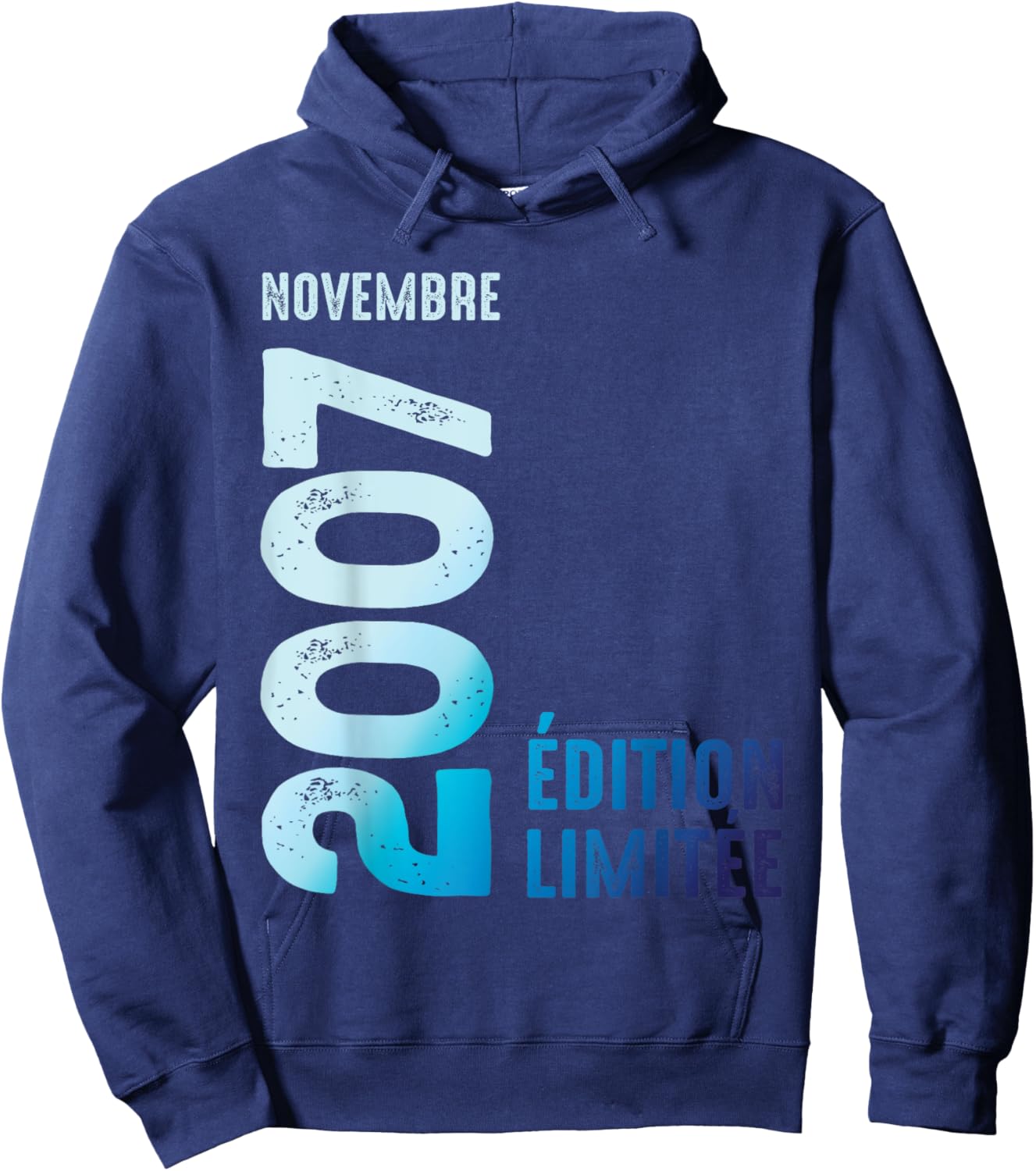 Limited Edition 2007 November 2007 , Black, S Hoodie - Hoodie | Navy