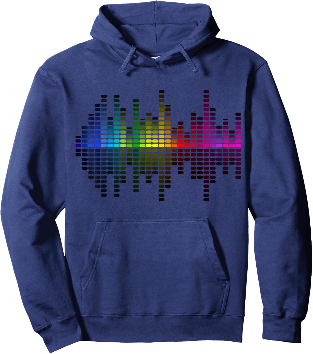 Equalizer DJ EDM Hoodie - Hoodie | Navy