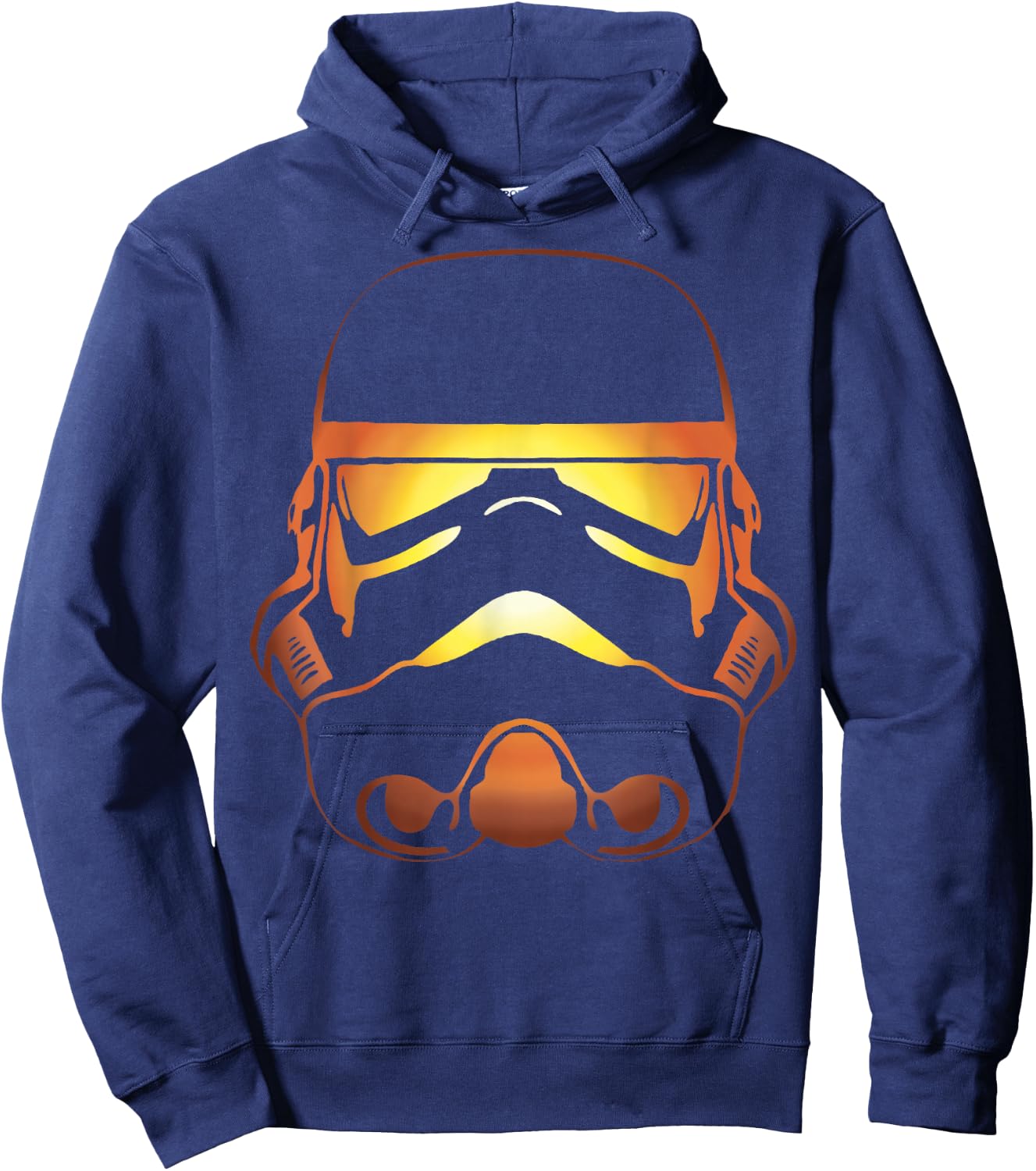 Star Wars Stormtrooper Pumpkin Glow Hoodie - Hoodie | Navy