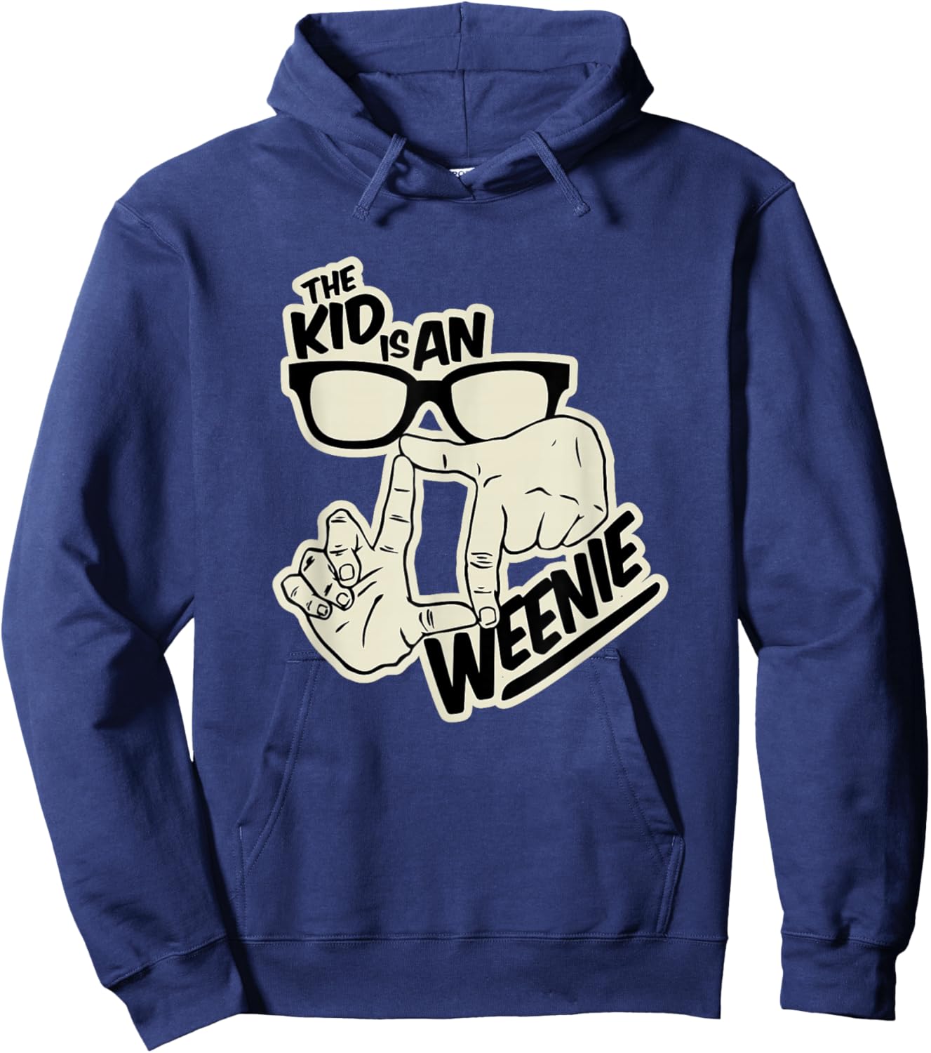 The Sandlot Kid is an Weenie Hand Glasses Hoodie - Hoodie | Navy