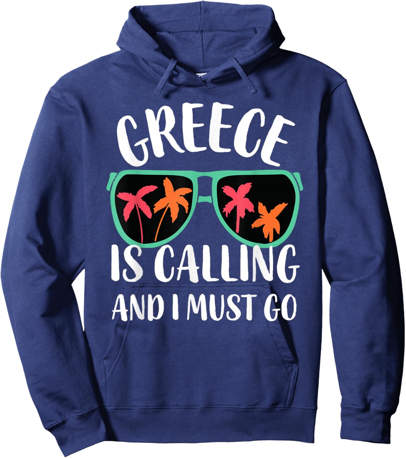 Greece Is Calling and I Must Go And Kids Hoodie - Hoodie | Navy