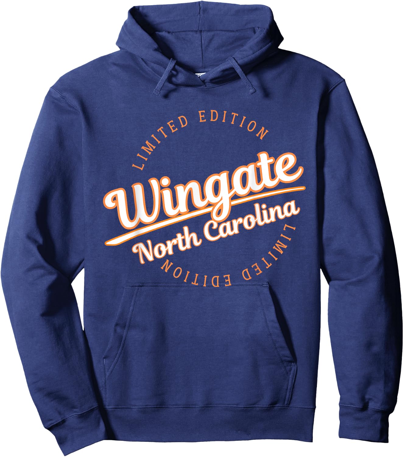 Retro Athletic Wingate NC Apparel Hoodie - Hoodie | Navy