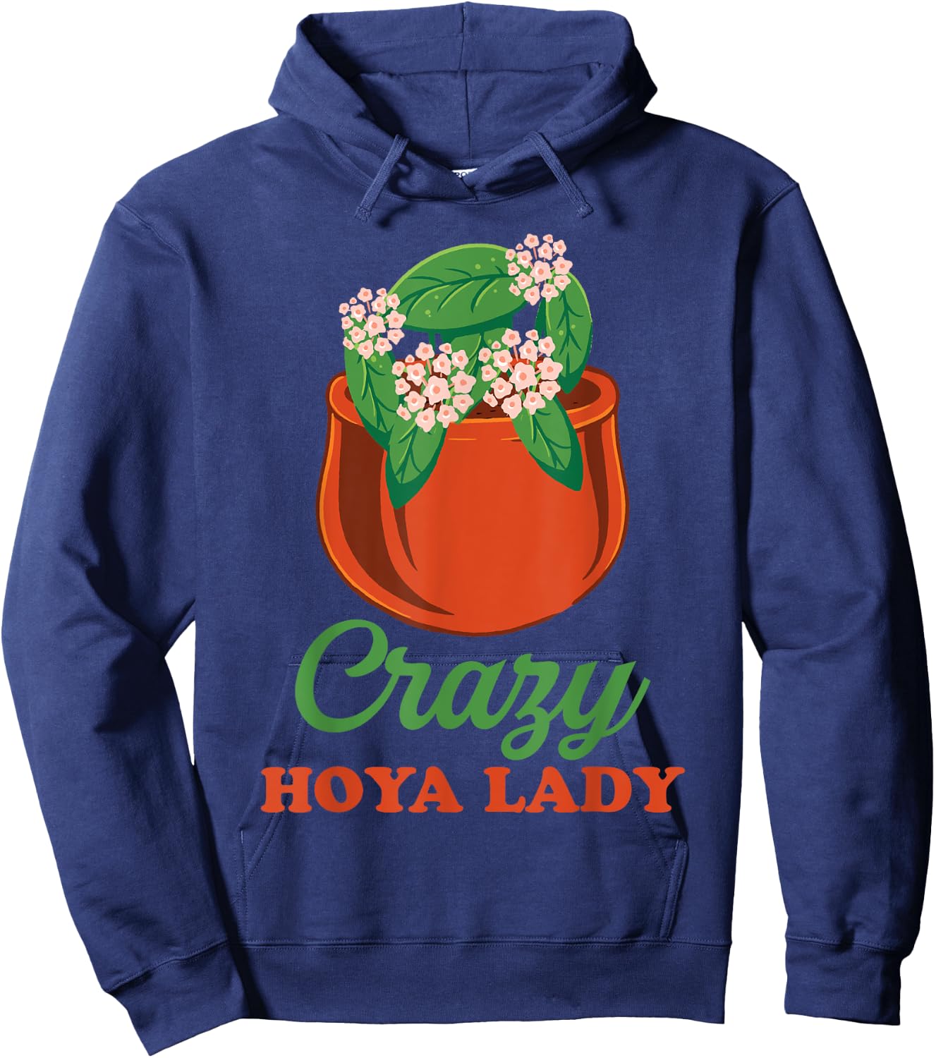 Hoya Plant Design for Hoya Fans Hoodie - Hoodie | Navy