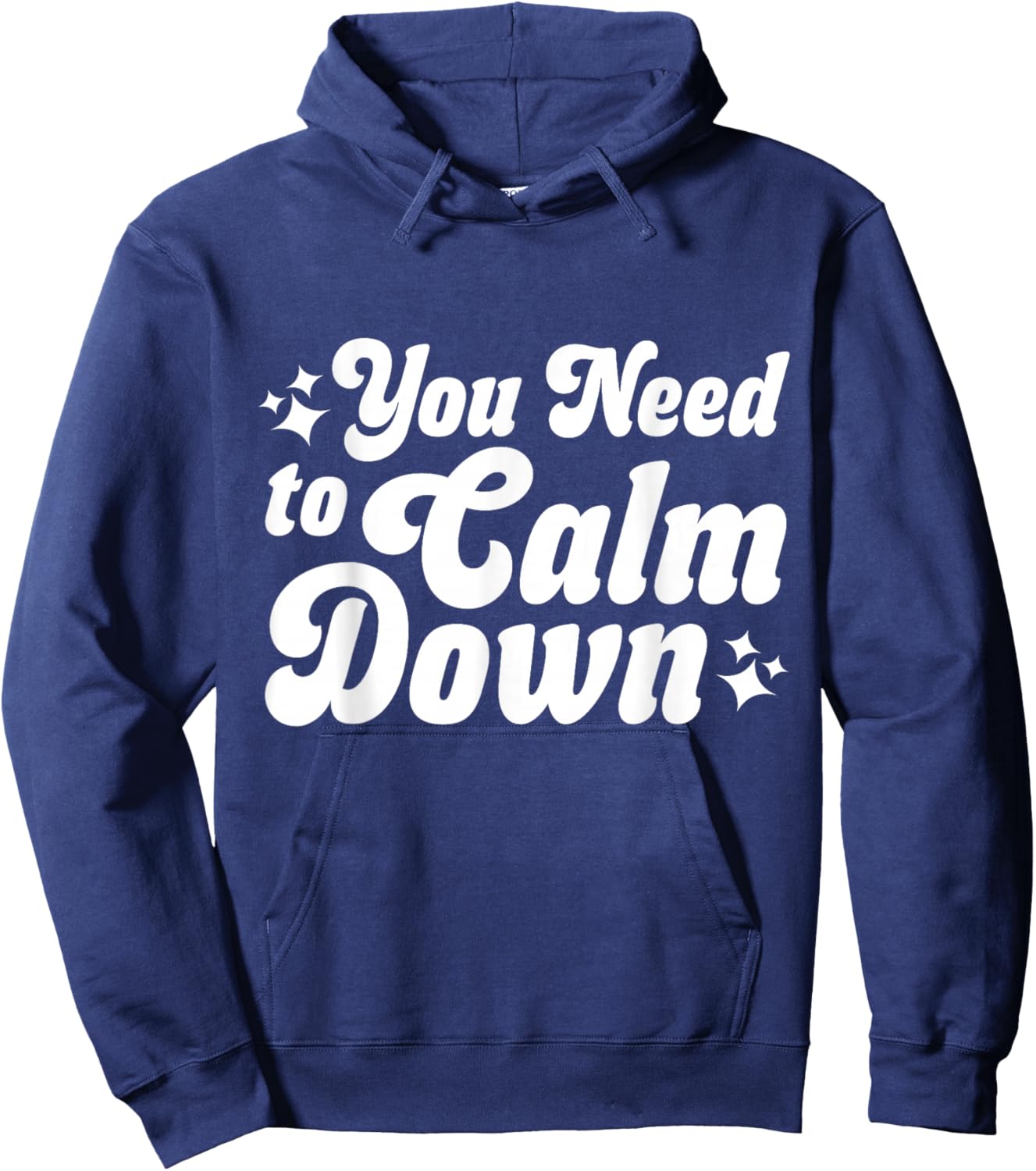 You Need to Calm Down Hoodie - Hoodie | Navy